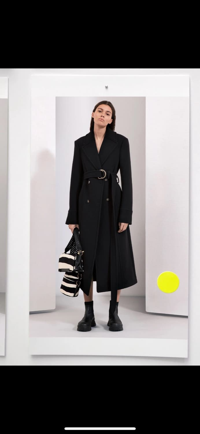 🖤 스텔라맥카트니(Stella McCartney) 컬렉션 벨트 롱코트 상품이미지1