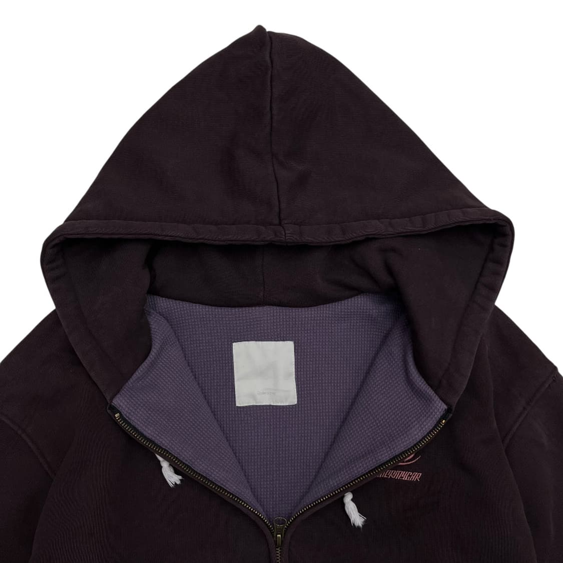 언더마이카 23FW 헤비 코튼 백패치 후드집업 상품이미지6