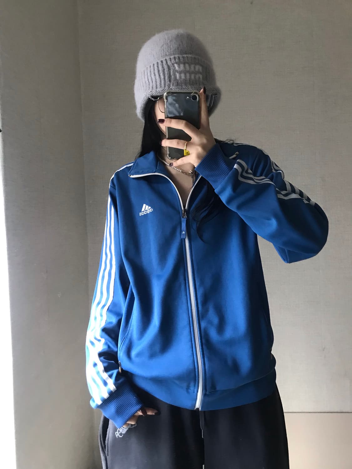 아디다스 뮤트블루 져지 상품이미지5