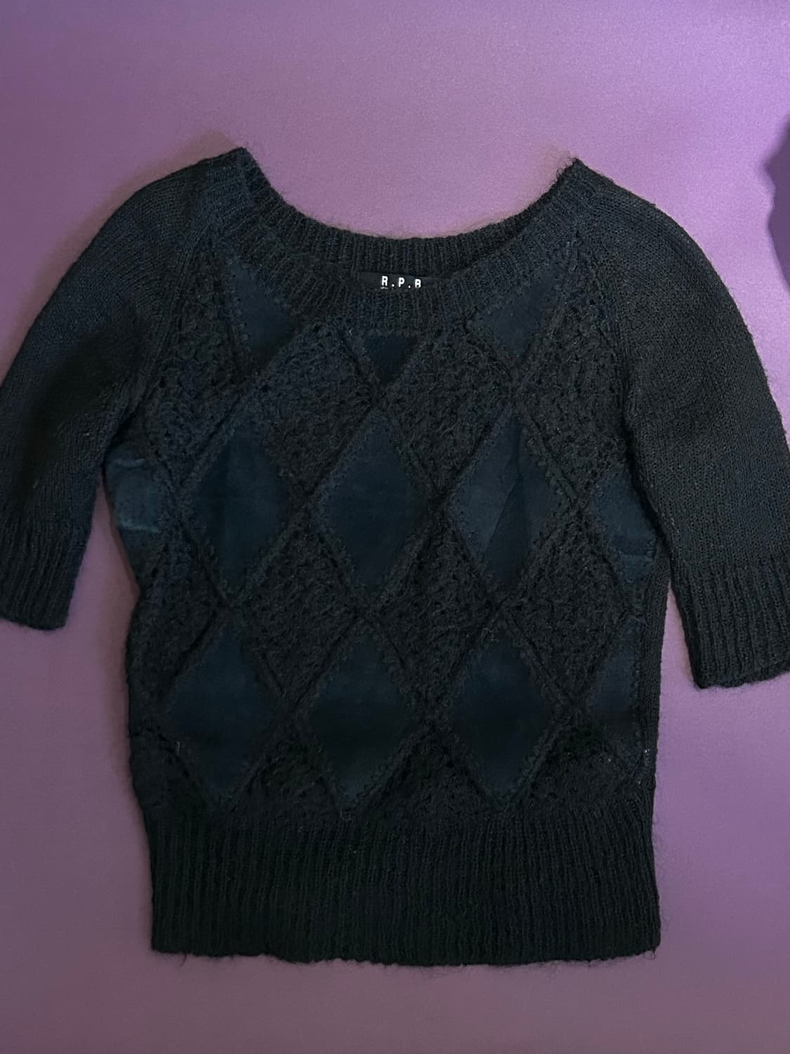 빈티지 반팔니트 상품이미지1