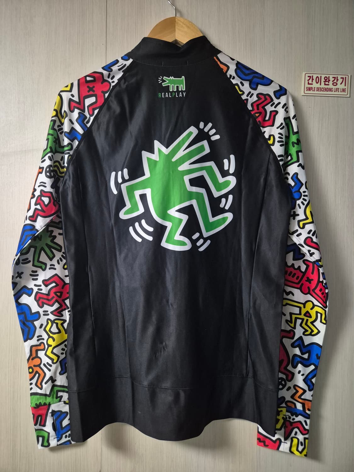 STL 키스해링 콜라보 여성 래쉬가드 L 상품이미지2