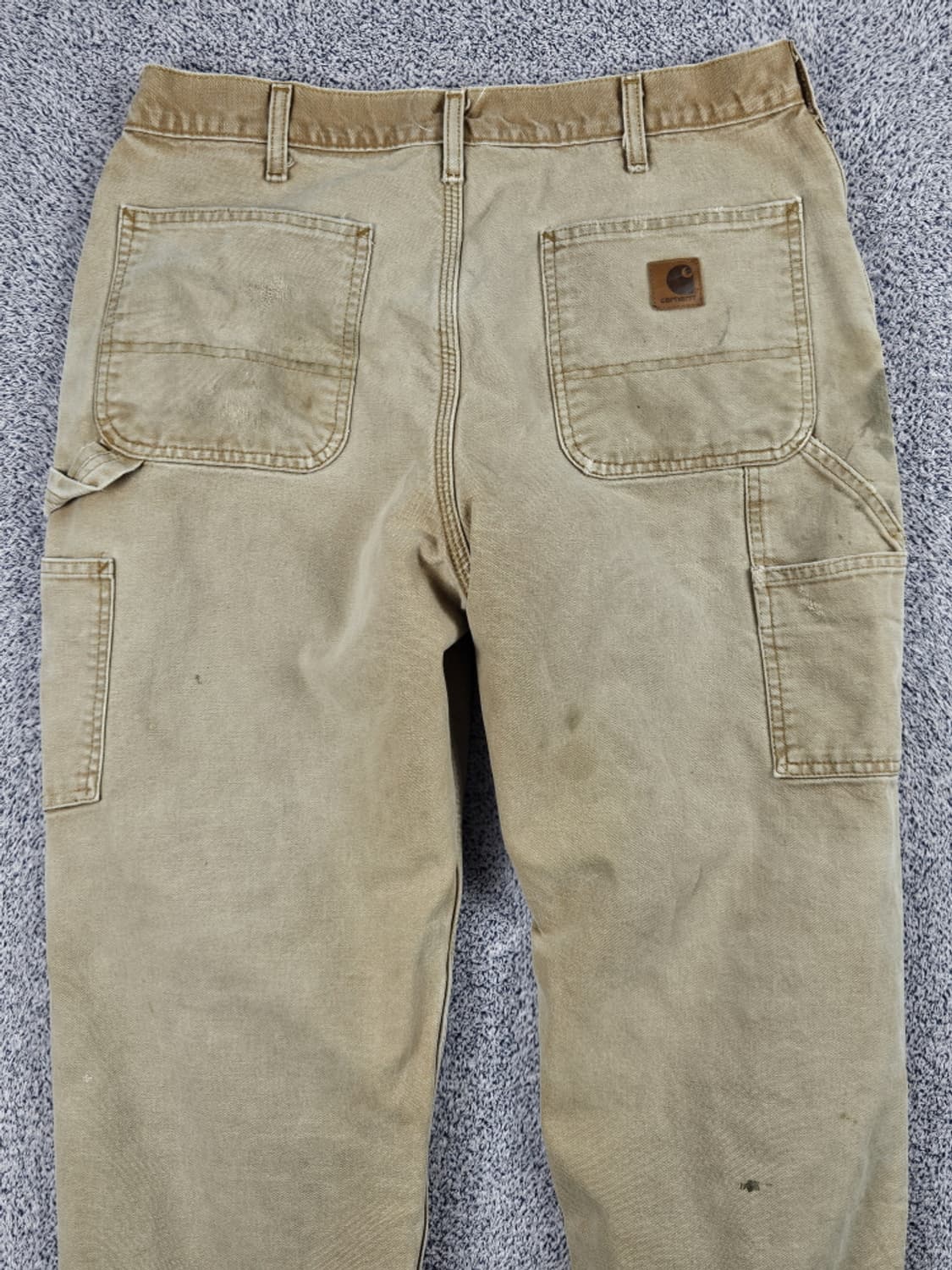 칼하트 헤비 플란넬 캔버스 카펜터 팬츠 ( 34 X 30 )/ 10050 상품이미지9