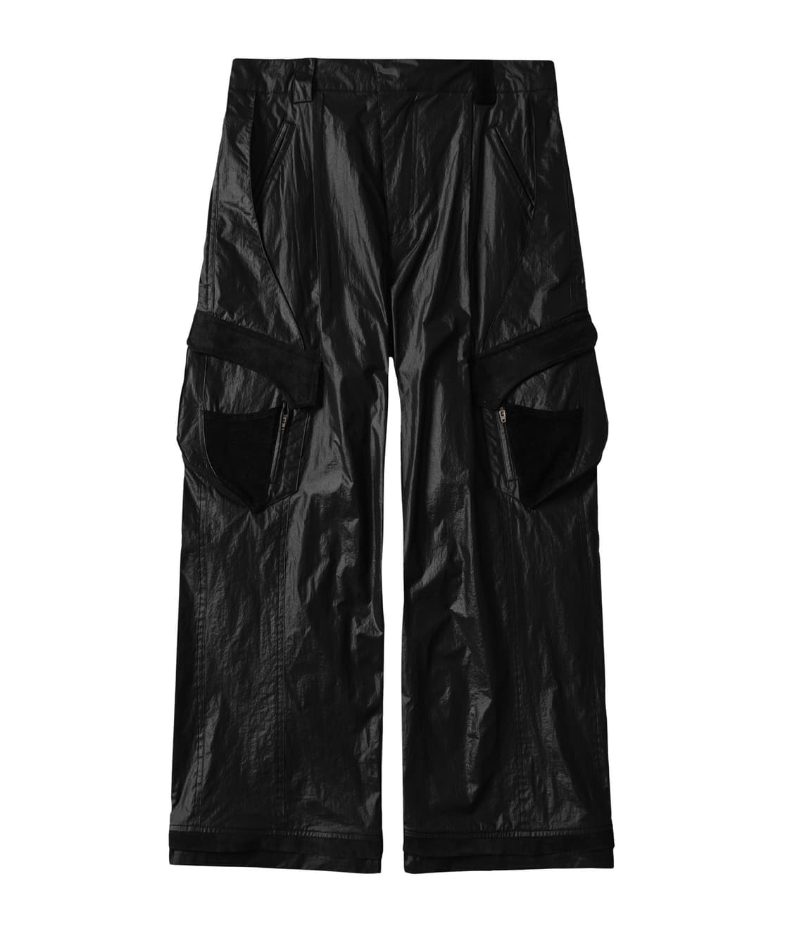 [S] Xlim EP.7 04 TROUSERS GLOSSY BLACK 상품이미지1