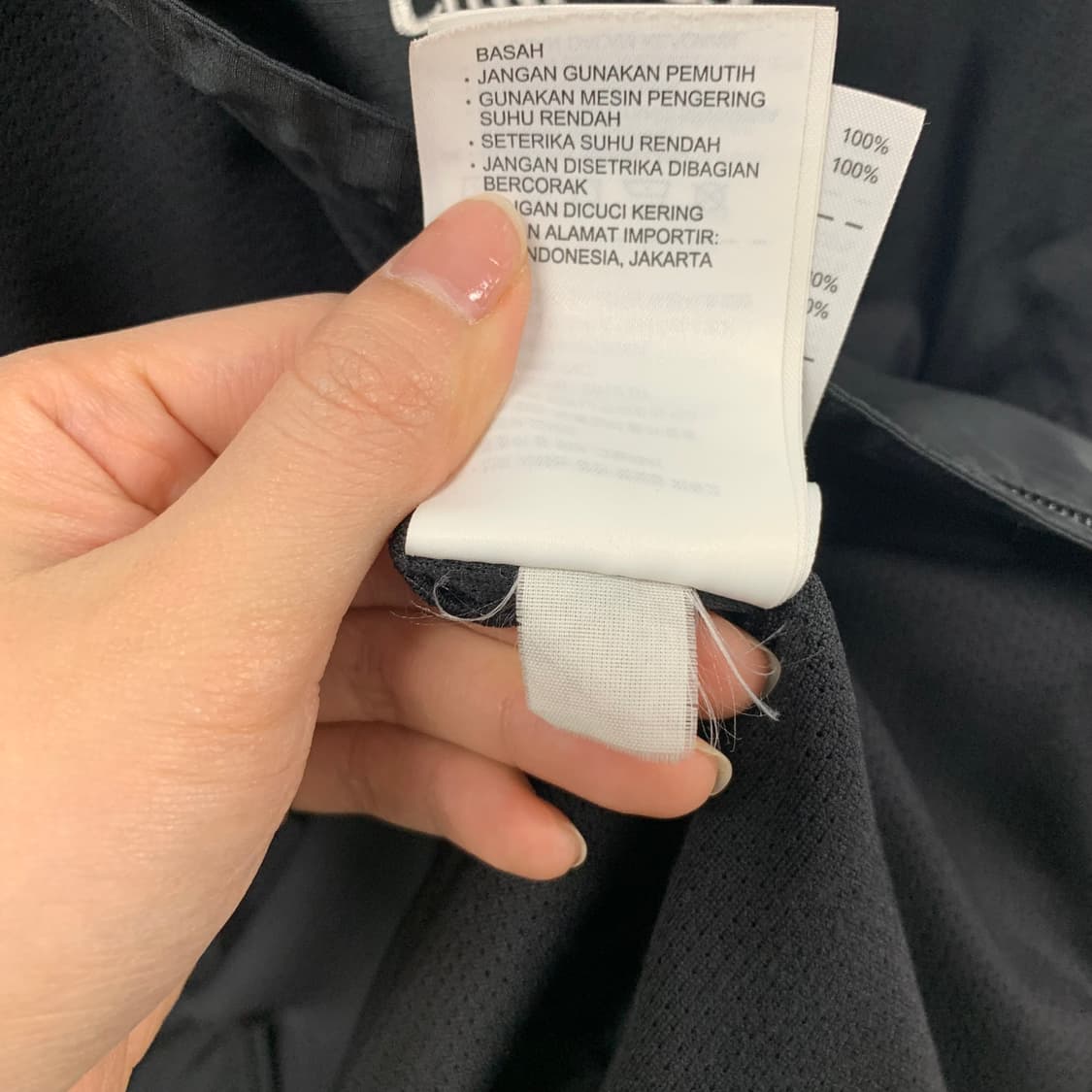 나이키 아스날 블랙 투웨이 바람막이 상품이미지8