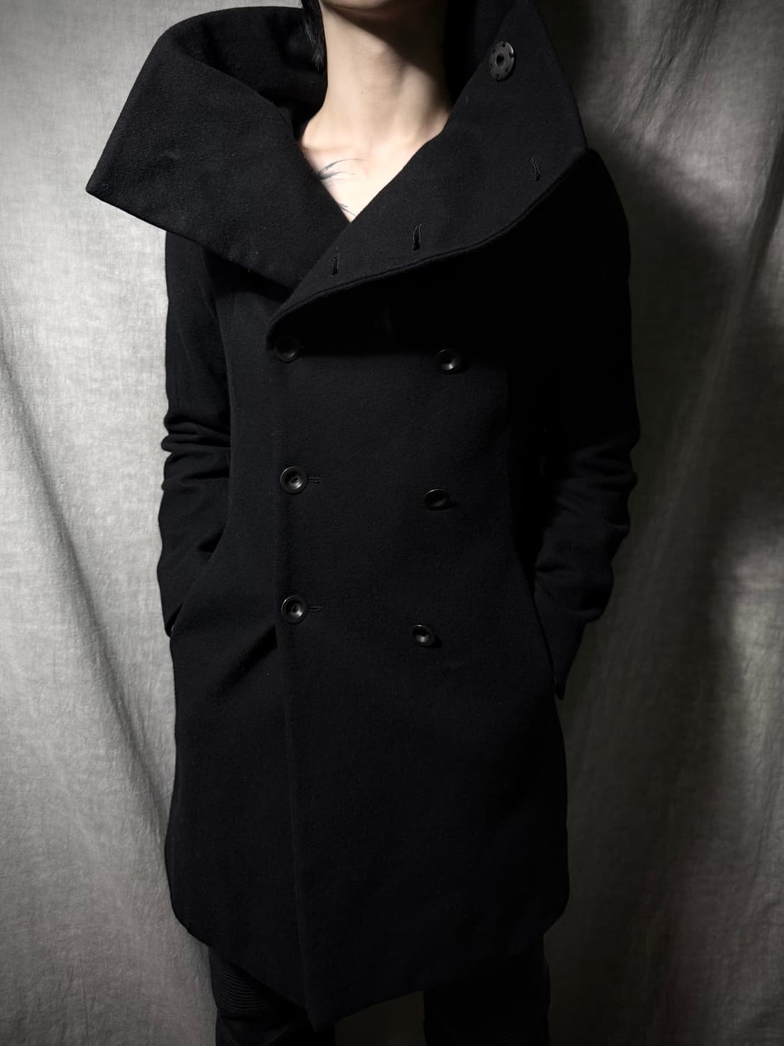 The Viridi Anne High Neck Double Coat   상품이미지3