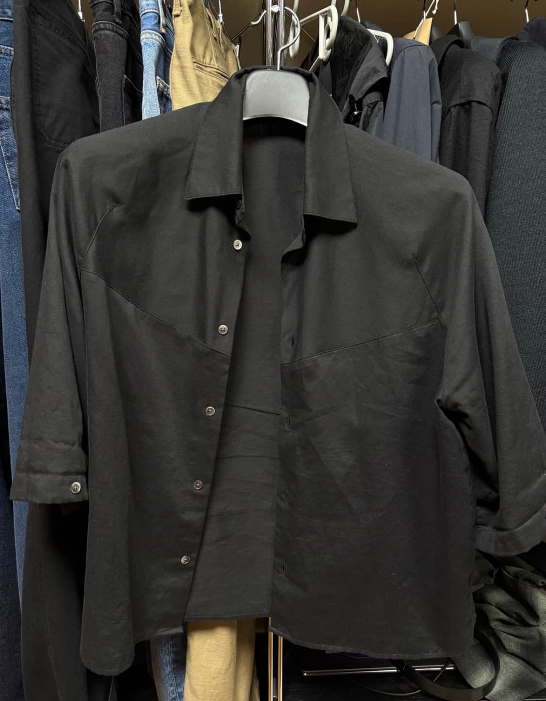 아이엘 aieul Rad Shirts_Black 48 상품이미지2