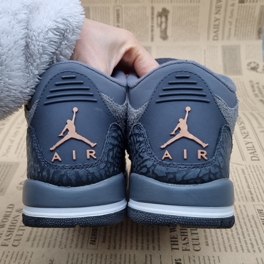 나이키 에어조던3 레트로 그레이 미드240 상품이미지4