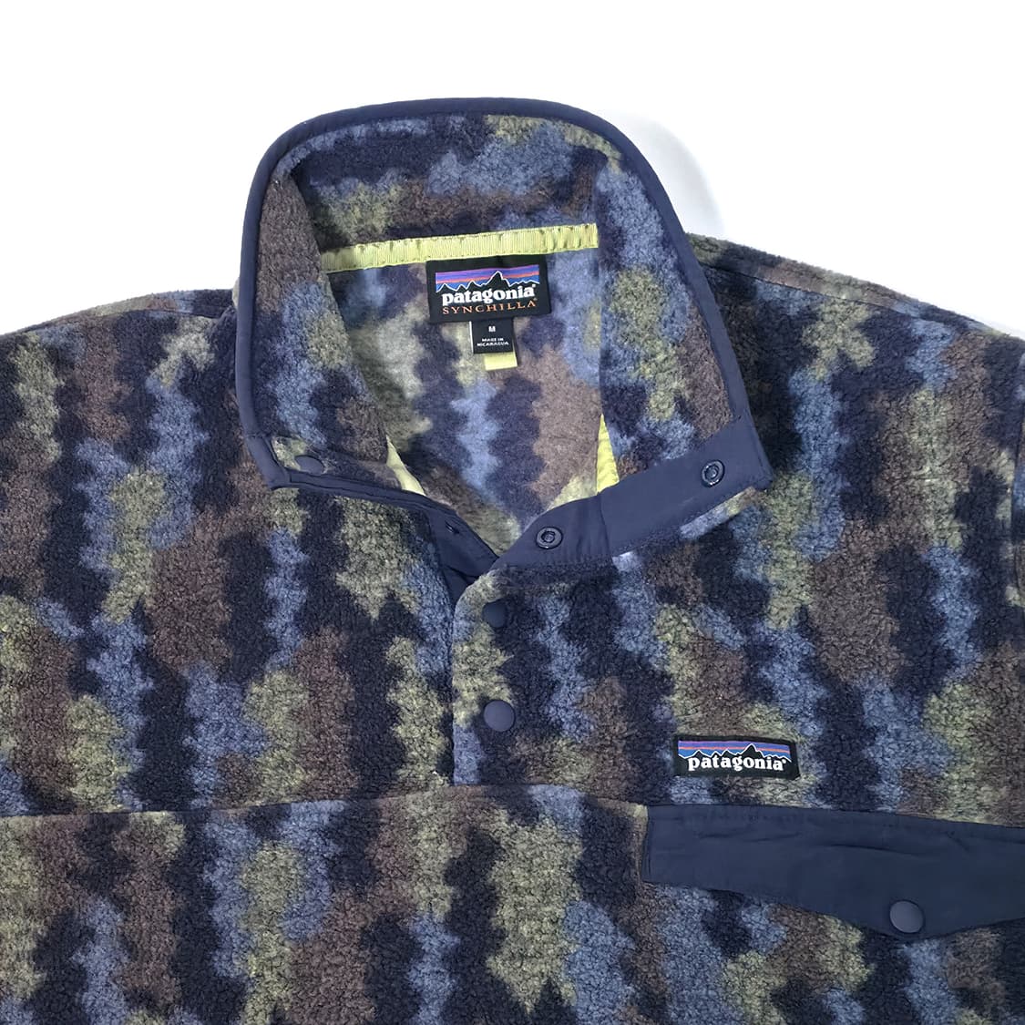 [M] 파타고니아 신칠라 프린티드 스냅티 클라이밍 트리 상품이미지4