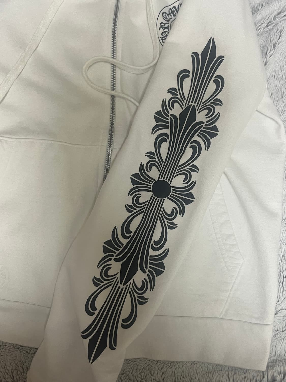 Chrome heart hoodie 플로랄 (플리스) 상품이미지8