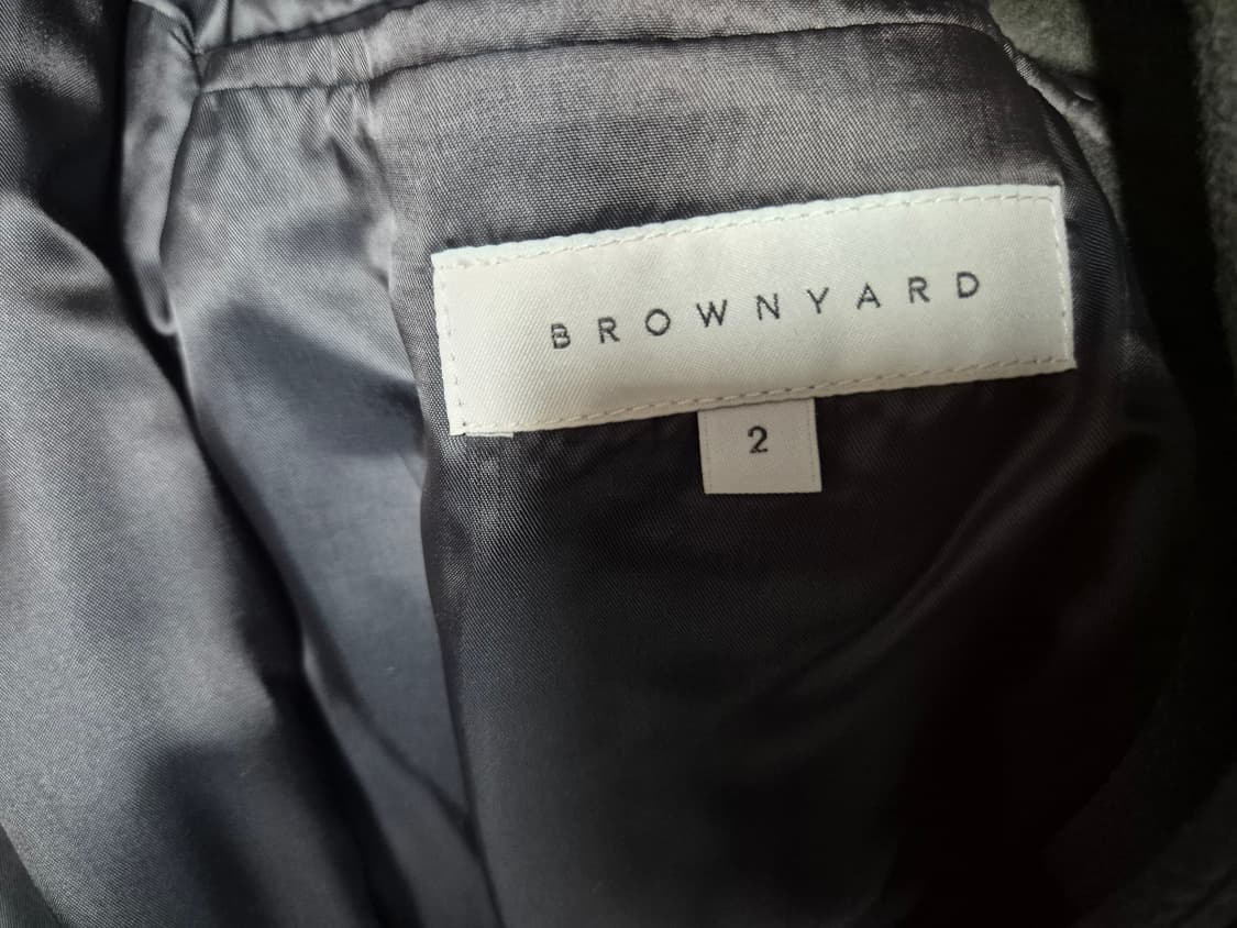 브라운야드 발마칸 코트 올리브 [2] 상품이미지3