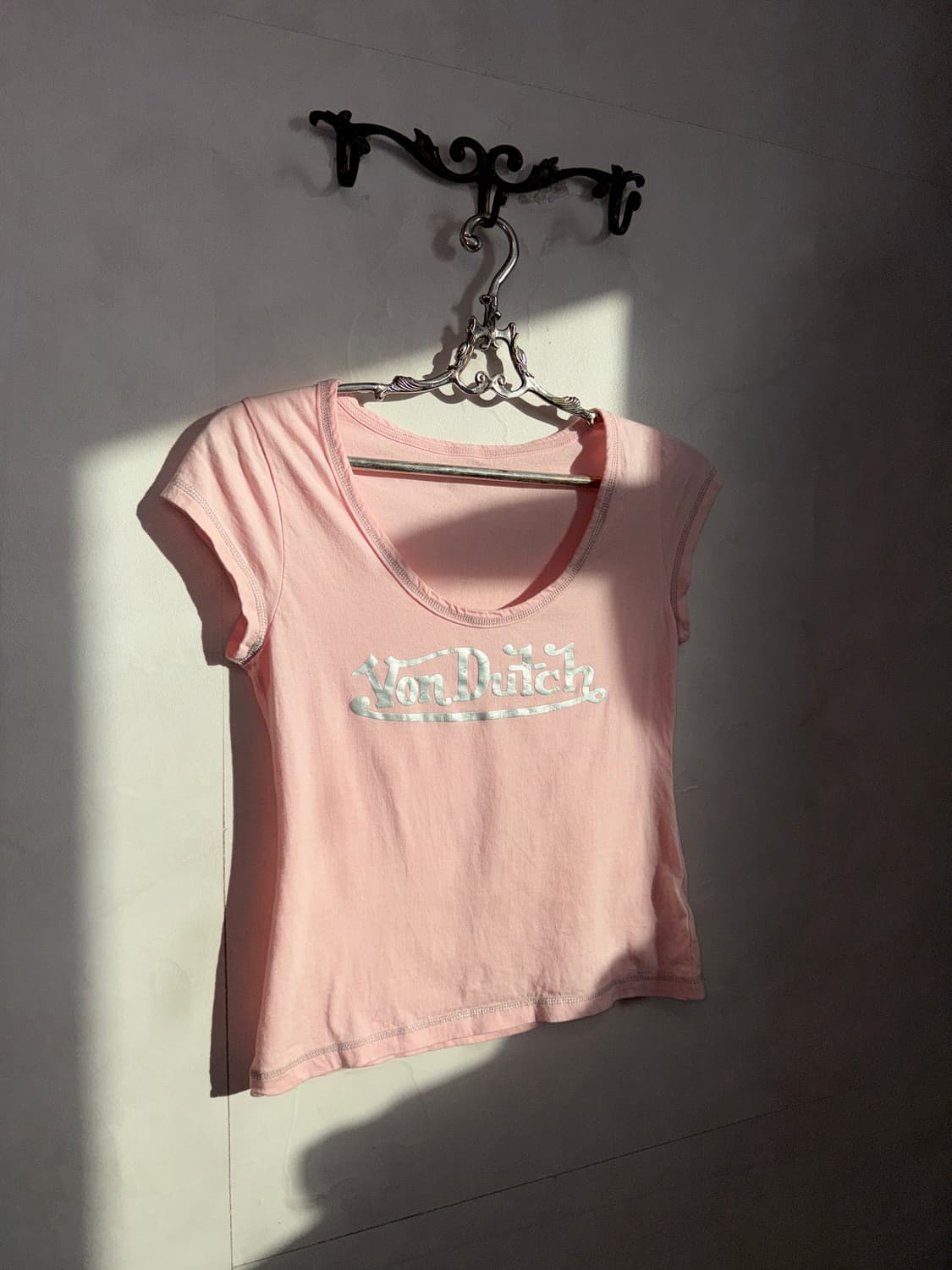 Von Dutch baby pink logo half t  상품이미지7