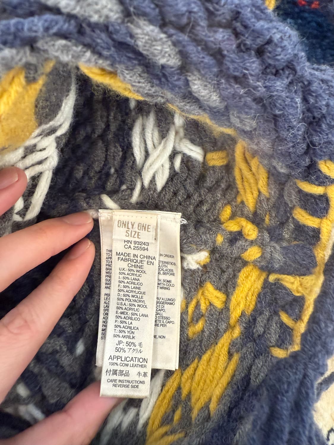 디젤 니트 이어플랩 비니 상품이미지2