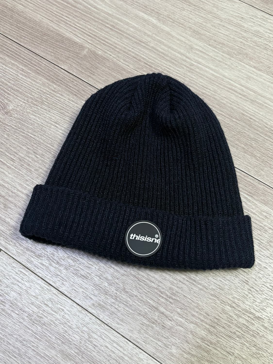 디스이즈네버댓 숏 비니 블랙 상품이미지1