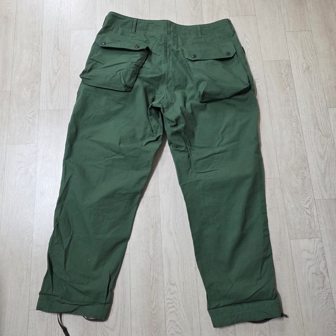 [L] 엔지니어드가먼츠 노르웨이지안 팬츠 올리브 코튼 립스탑 엔가 상품이미지8