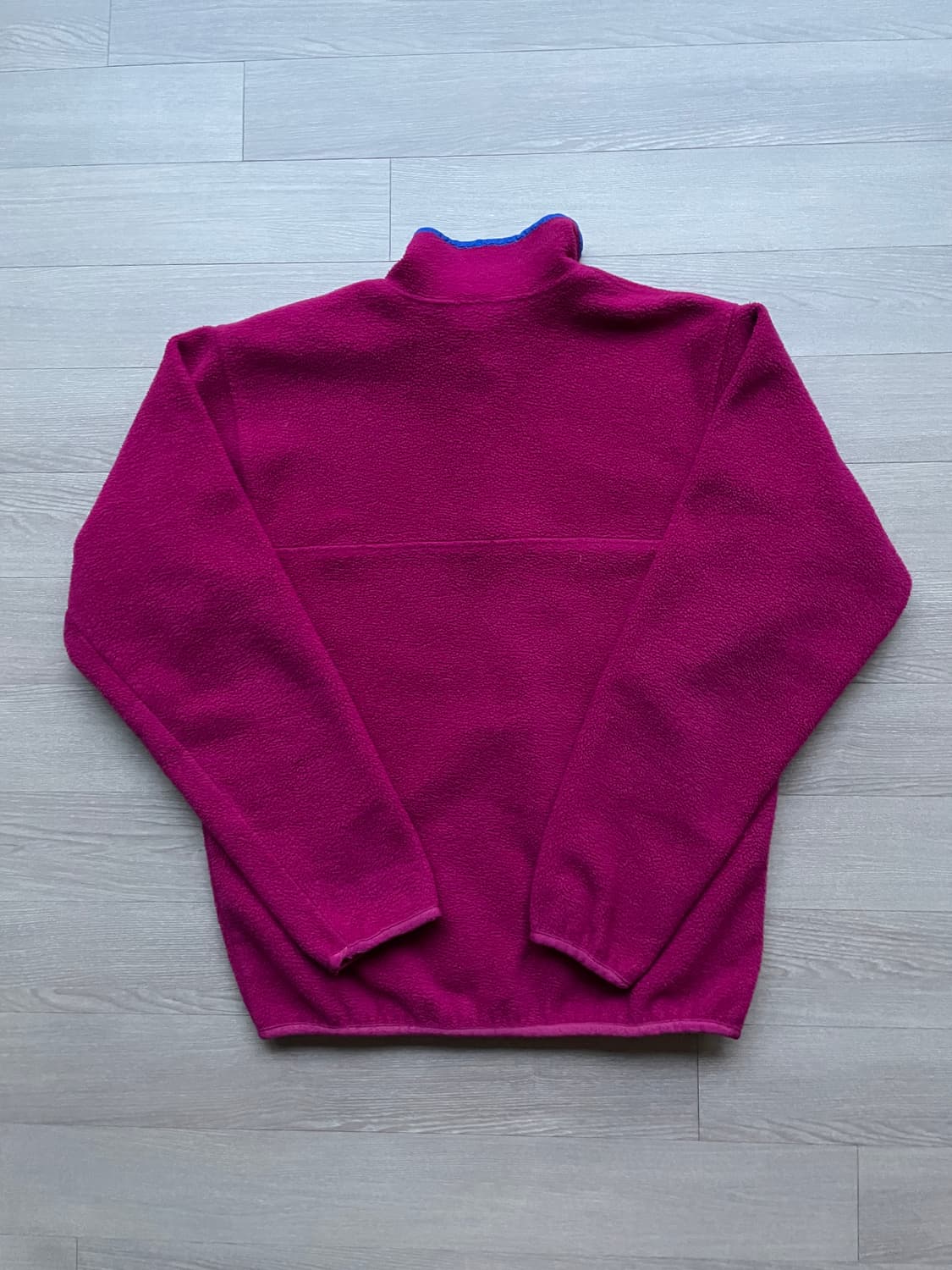 80s 파타고니아 신칠라 라즈베리 블루 rare 빈티지 상품이미지3