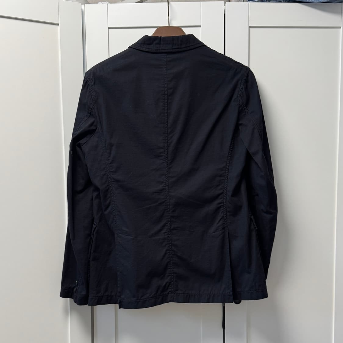 엔지니어드 가먼츠 립스탑 베이커 자켓 블랙 상품이미지4