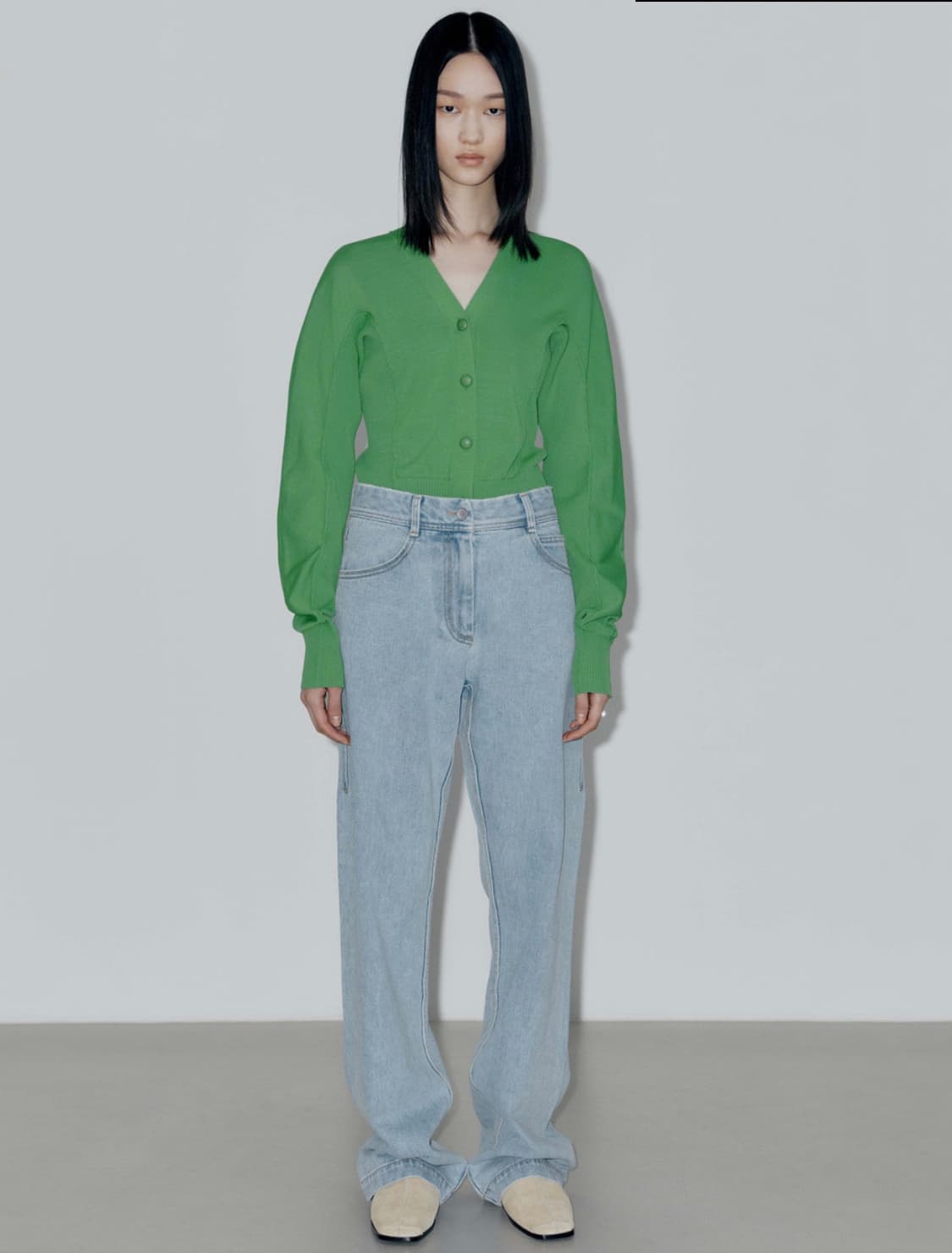 로우클래식 암홀 가디건 상품이미지7