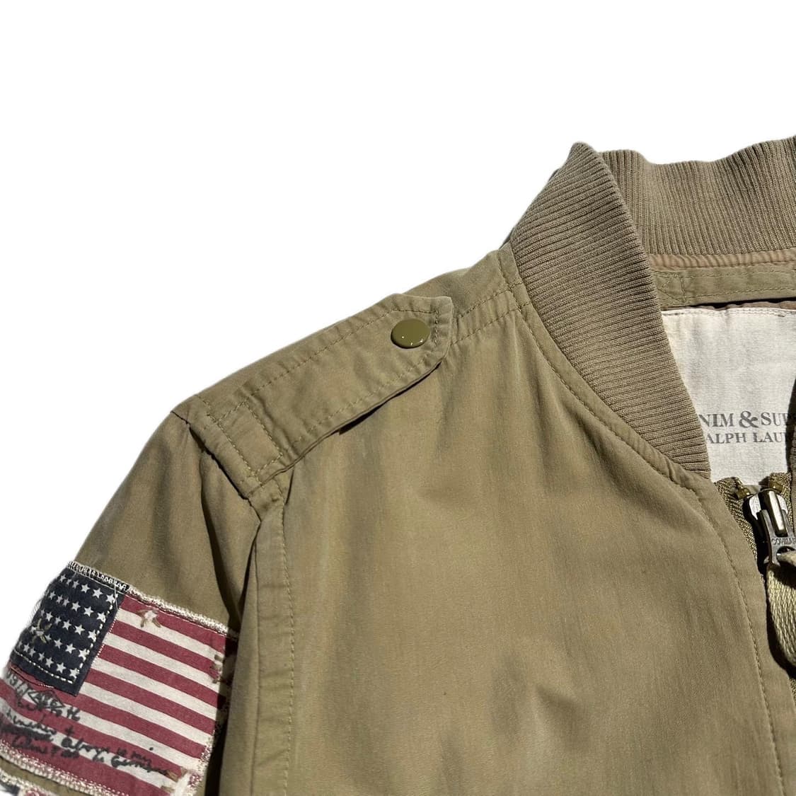 랄프로렌 데님 & 서플라이 성조기 MA-1 항공 점퍼 상품이미지3