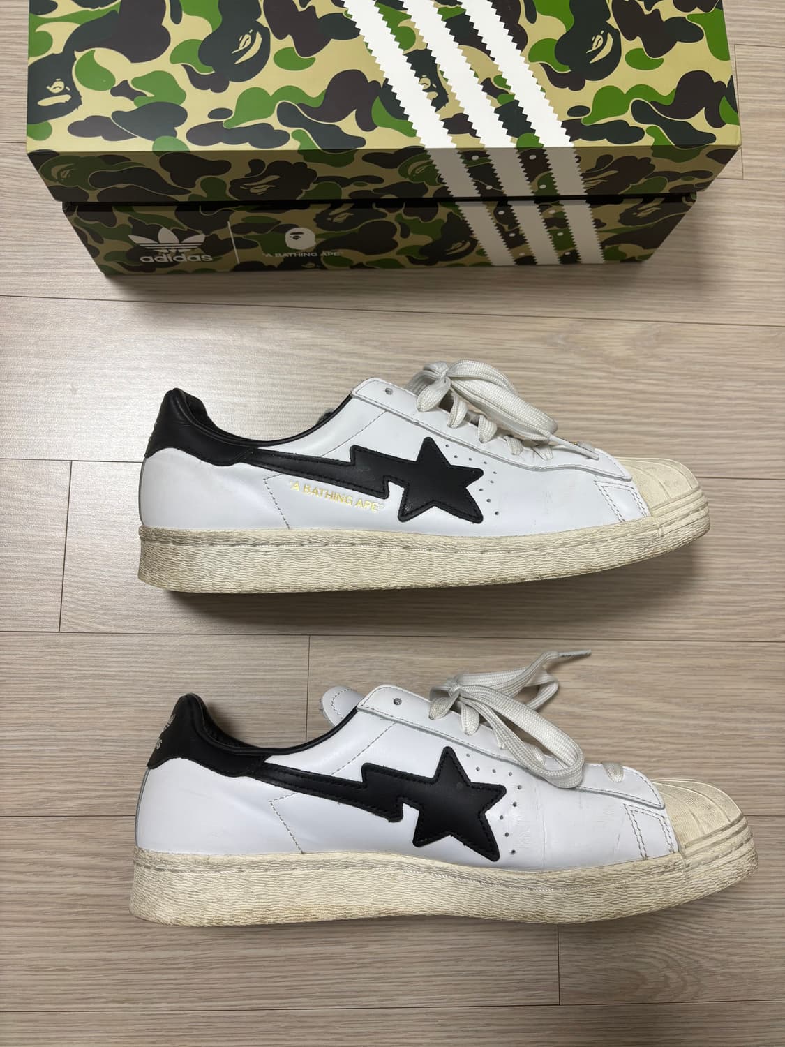 (265) 아디다스 베이프 슈퍼스타 상품이미지5