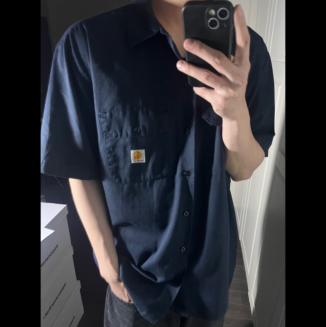 [105] Carhartt 칼하트 워크셔츠 상품이미지1