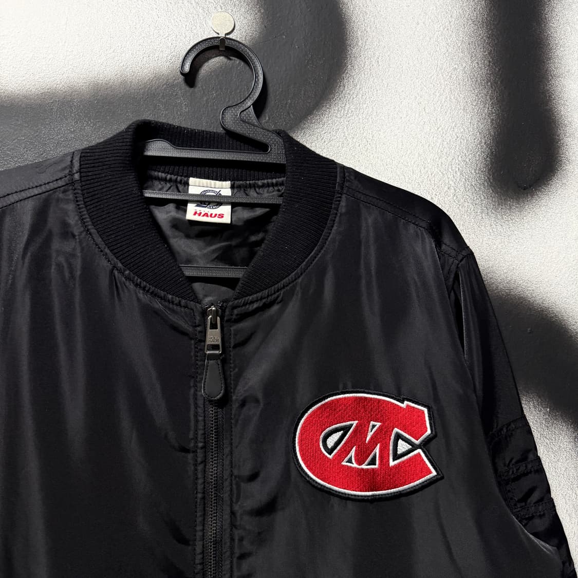 Holl Haus 홀 하우스 올드스쿨 팀 캐나디안 자수 패치 바시티 자켓 상품이미지3
