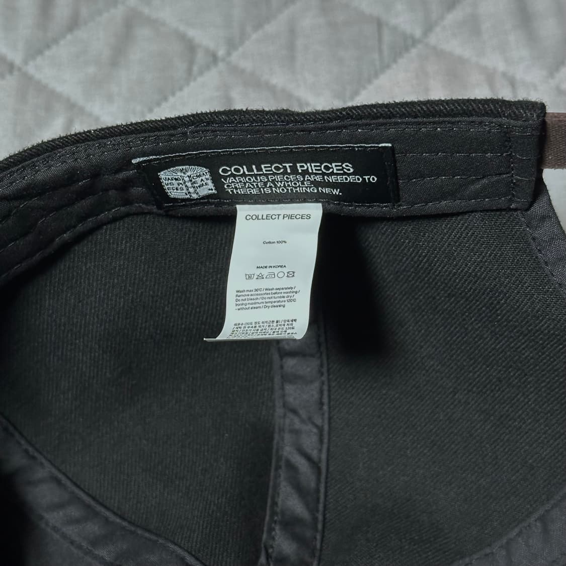 컬렉트피시스 3 볼캡 블랙 상품이미지3