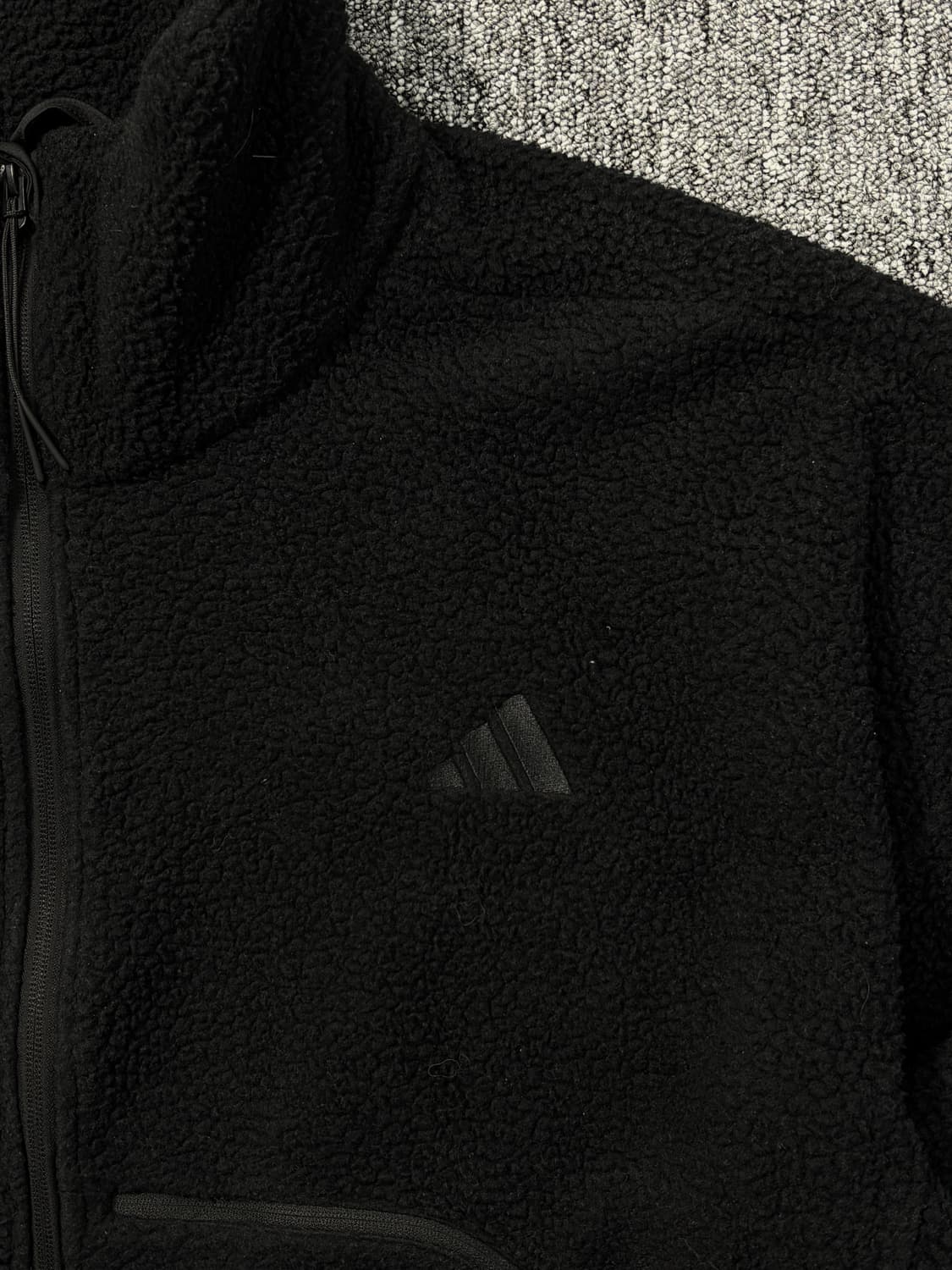 아디다스 시티 테크 하이 파일 플리스 집업 자켓 상품이미지6