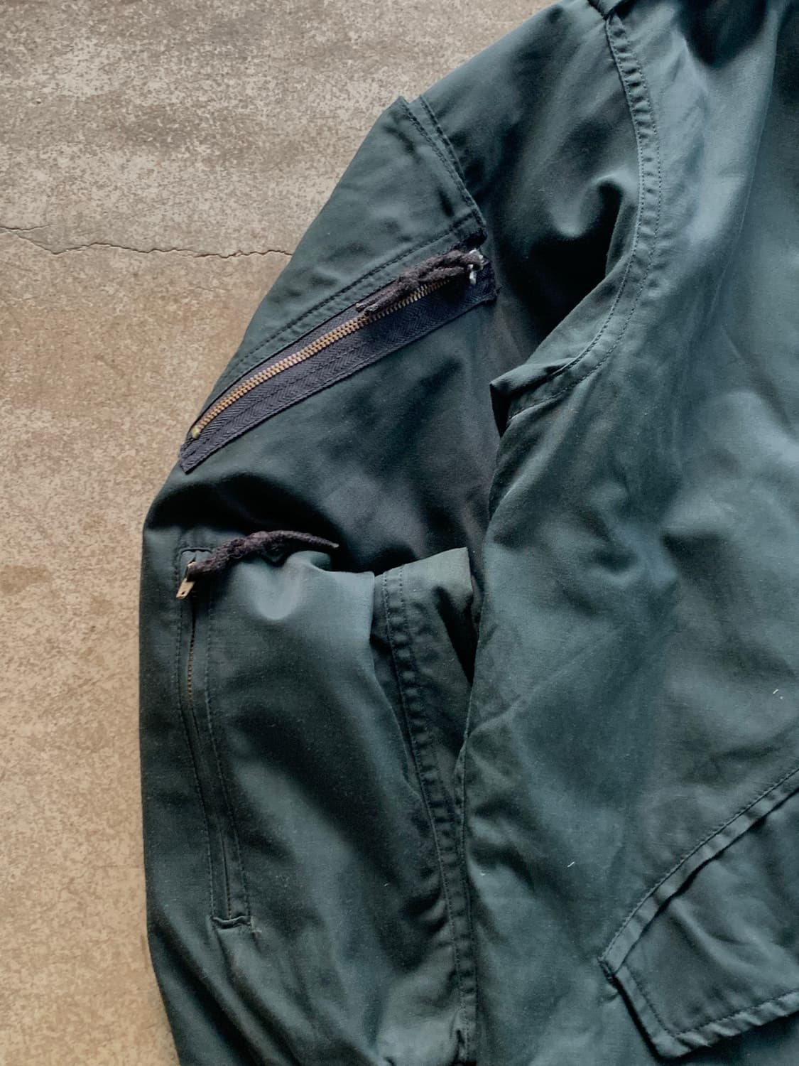 80s 왕립 캐나다 공군(RCAF) 초기형 타입3 플라이트 자켓 상품이미지3