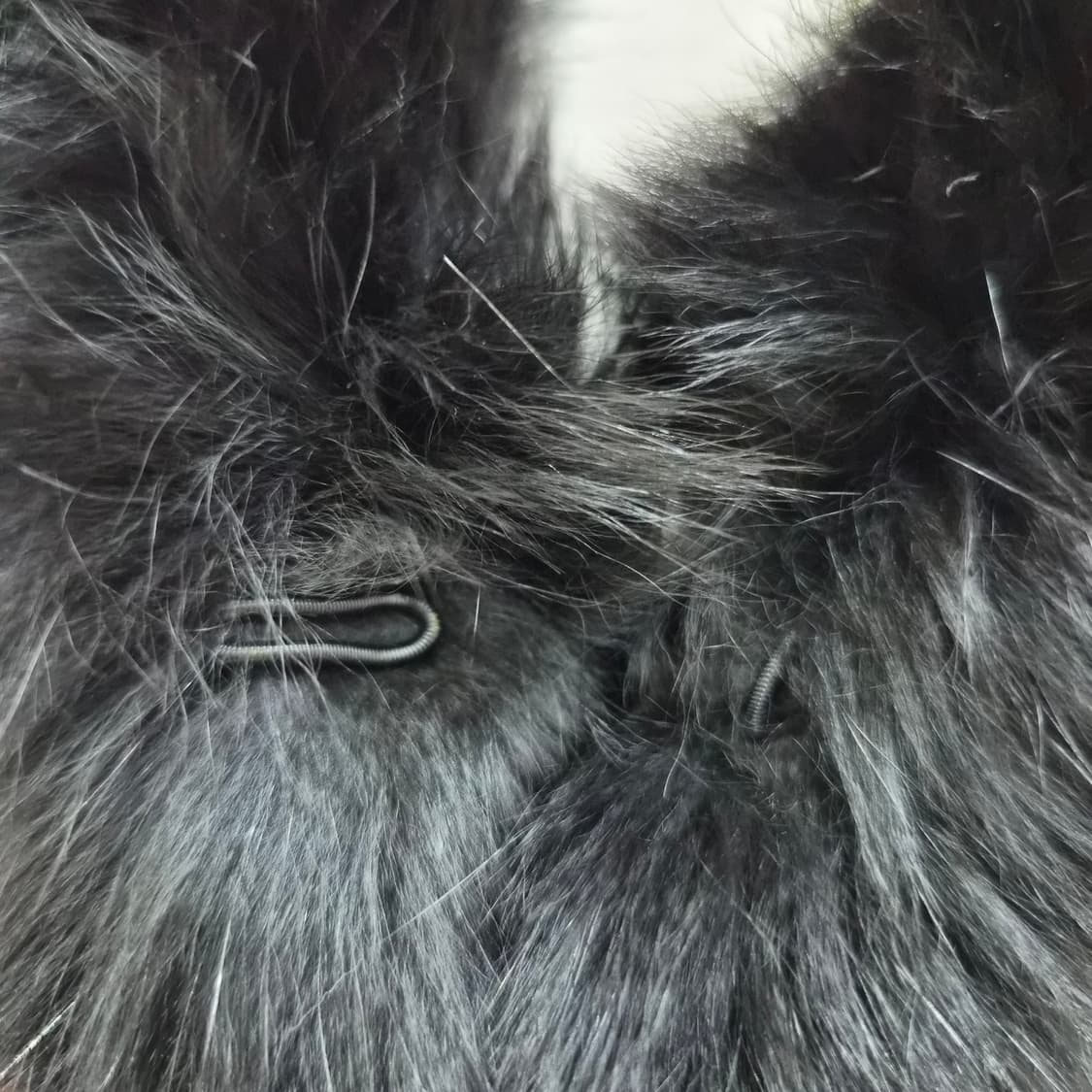 WALLACE 폭스 퍼 트리밍 울 니트 자켓  상품이미지8