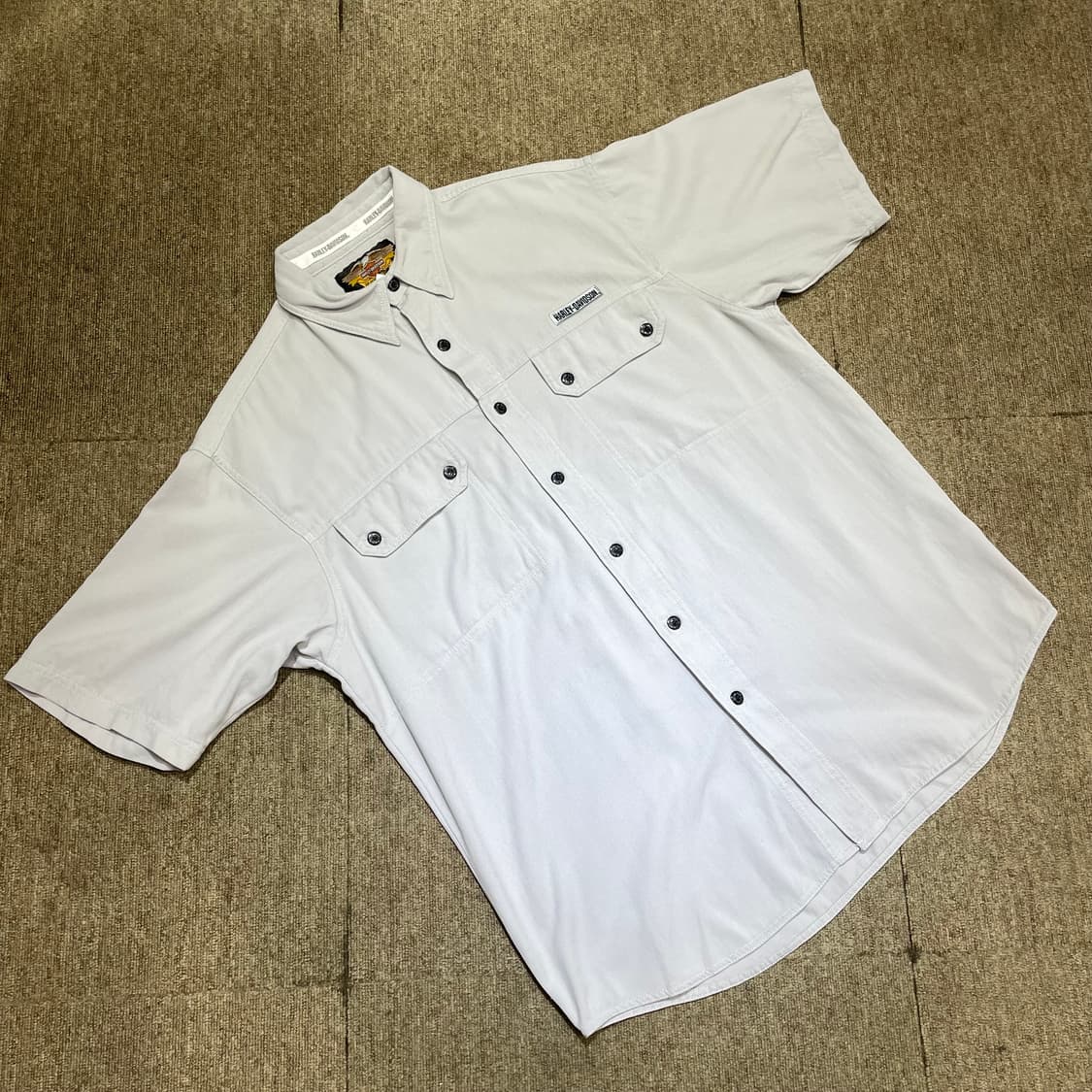 (L) Harley Daividson 할리데이비슨 포켓 셔츠  상품이미지1