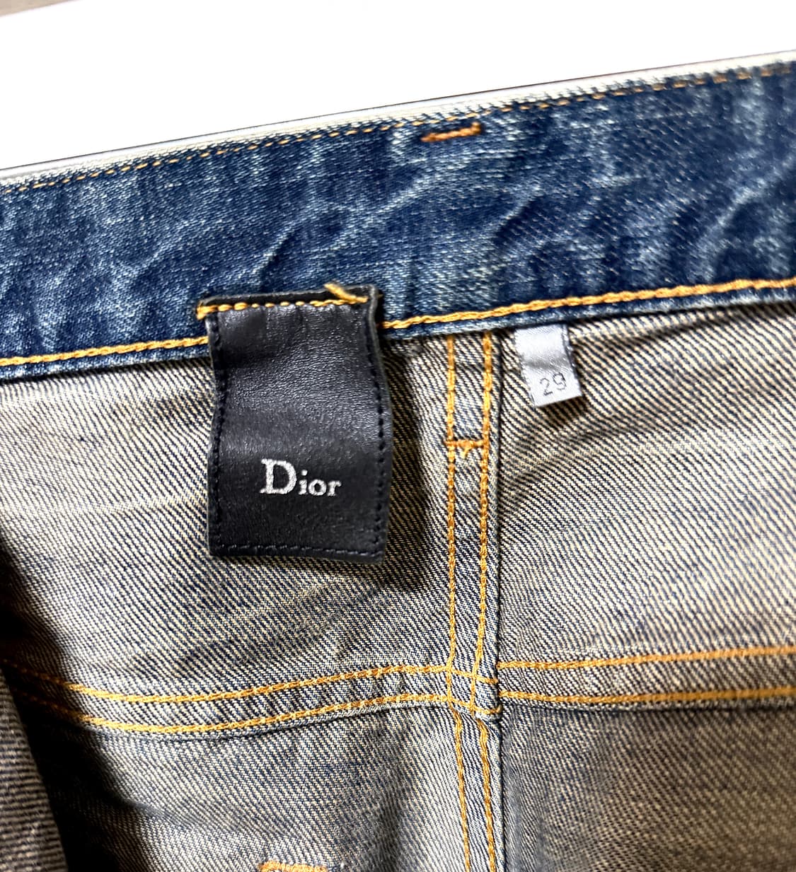 Dior Homme 08s Detroit Rust Wash Denim 상품이미지4