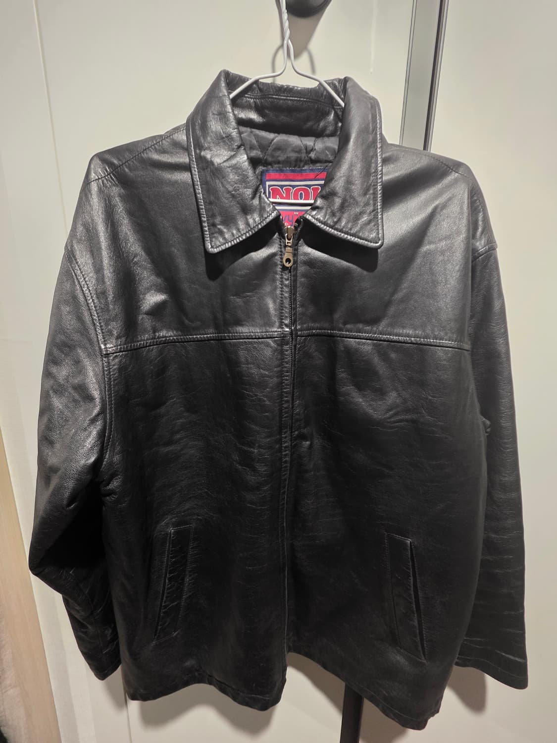 NOL easy wear 소가죽 자켓 XL 상품이미지1