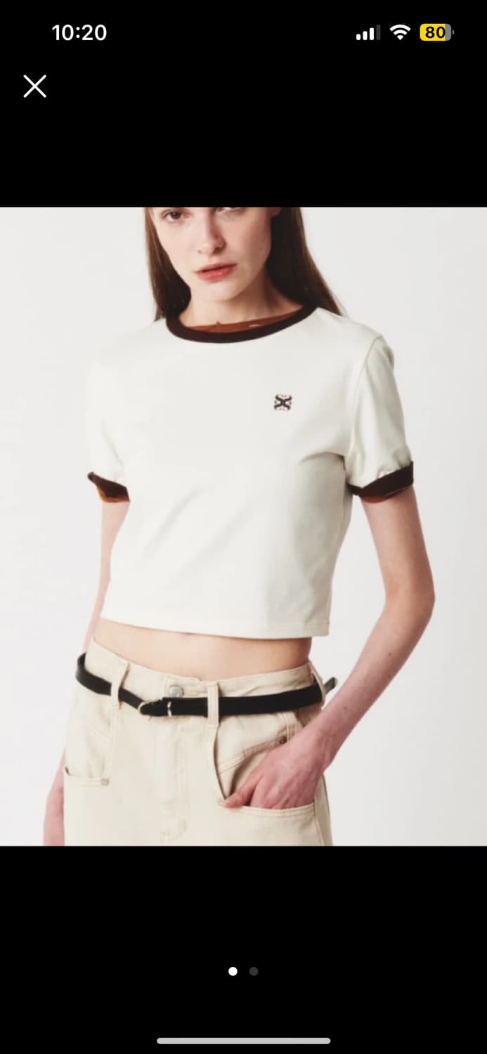 세터 크롭티 상품이미지1