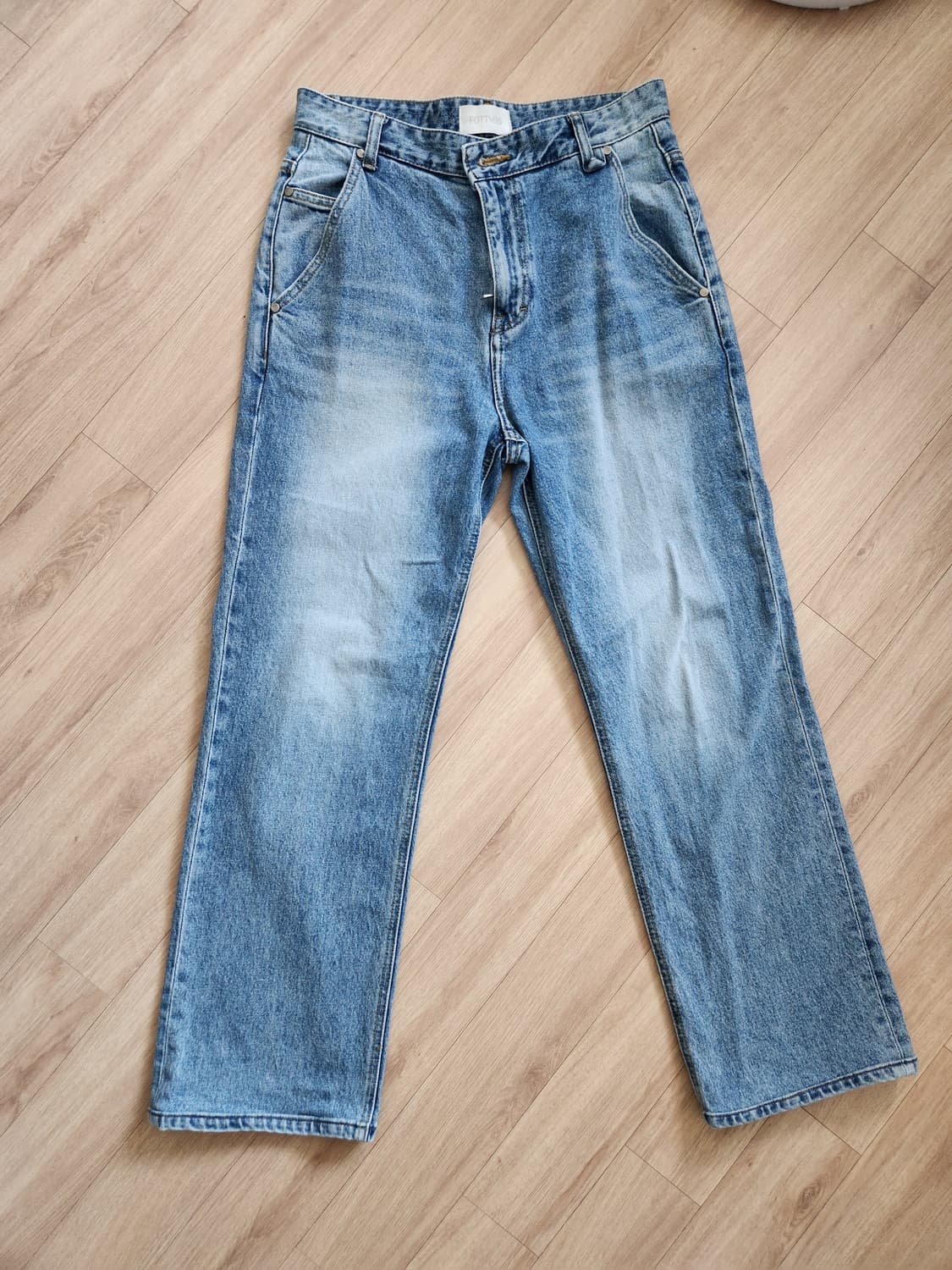 포트너스 스트레이트 데님 팬츠 상품이미지3