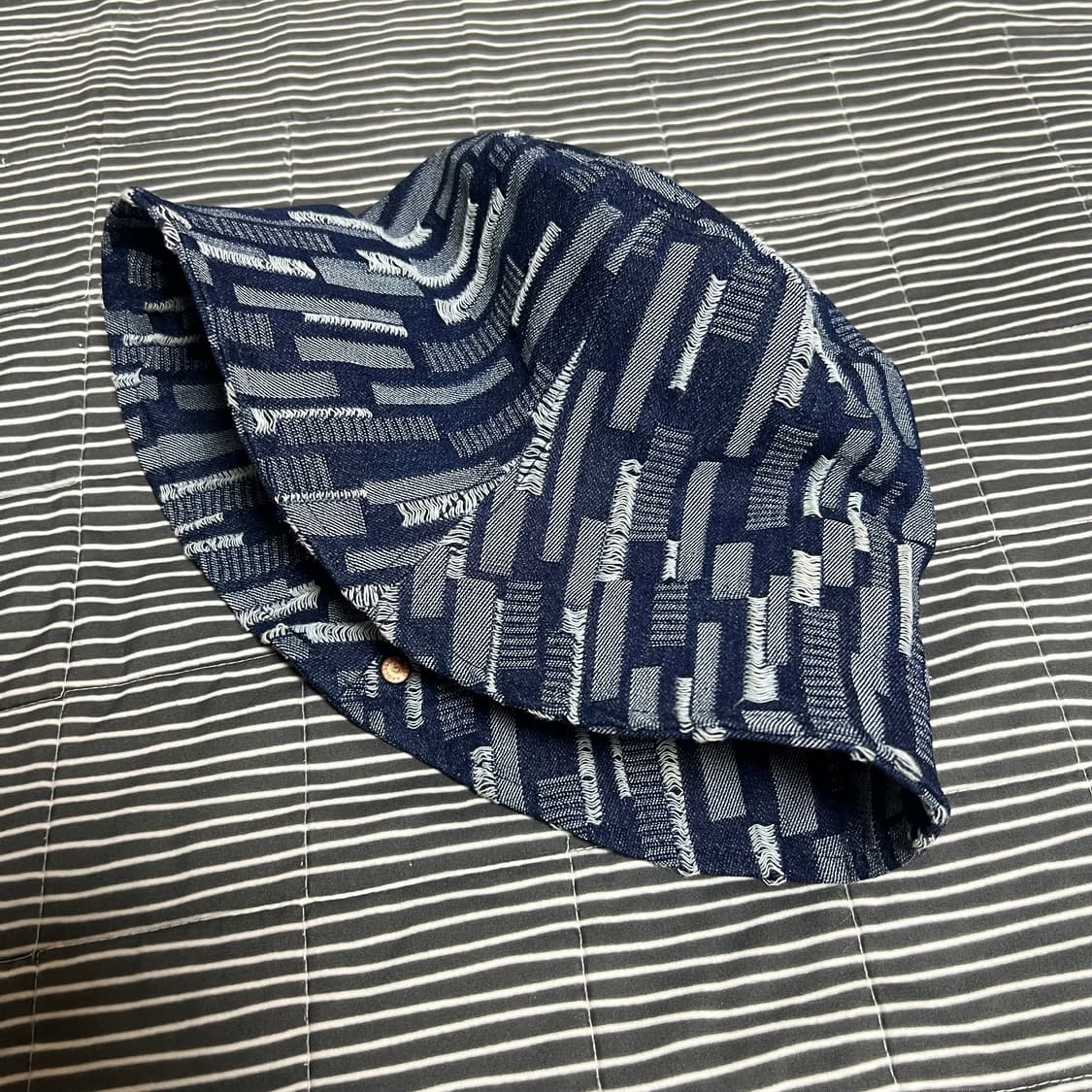 앤더슨벨 에스닉 데님 버킷햇 상품이미지2