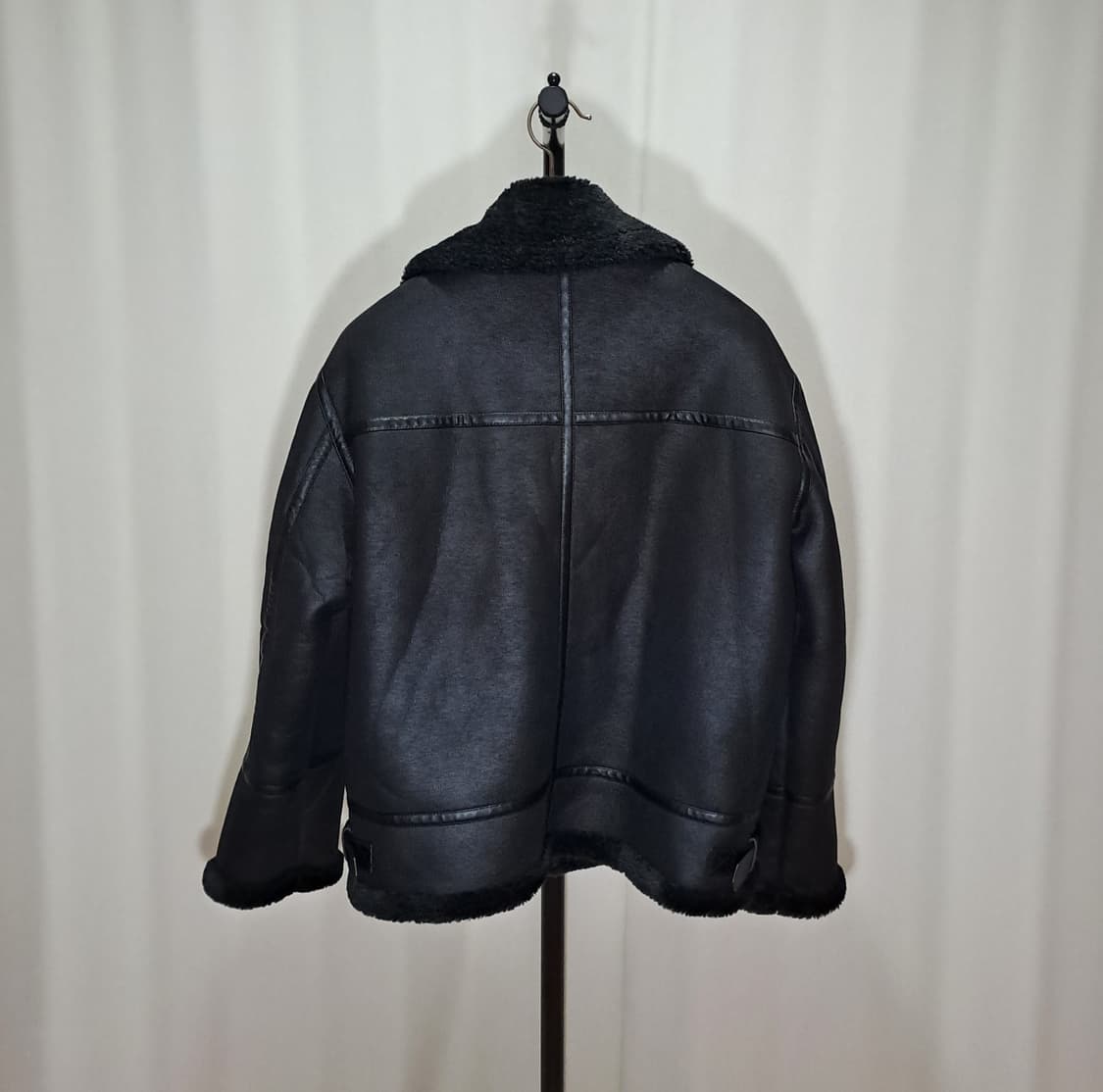 (새상품급) 킨록 23FW 비건레더 무스탕 100 A982 상품이미지5