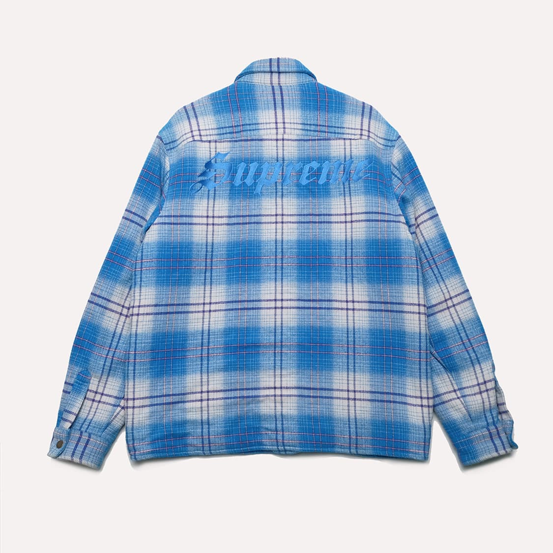 23fw lined flannel snap shirt 상품이미지10