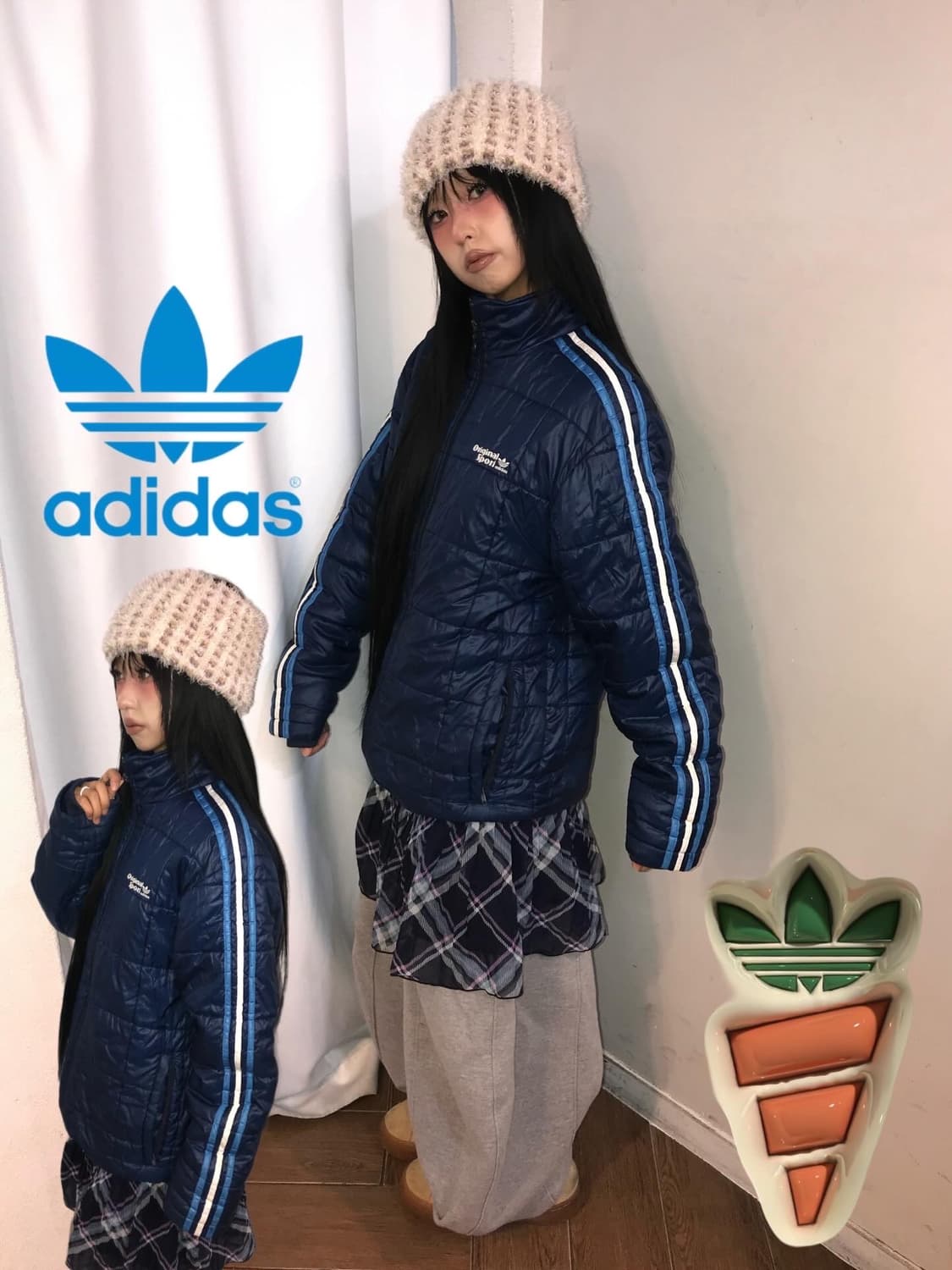 Adidas Old School Lightweight Padded Jk 상품이미지1