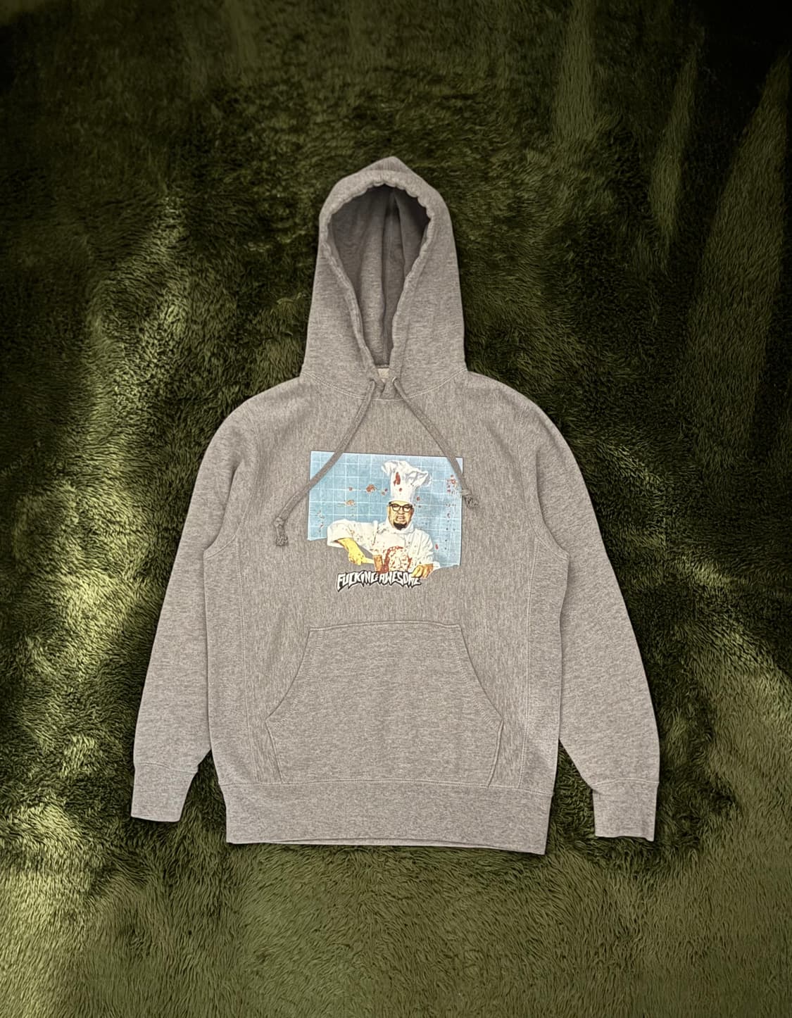 [S] Fucking Awesome 퍼킹어썸 셰프 후디 멜란지 그레이 상품이미지1