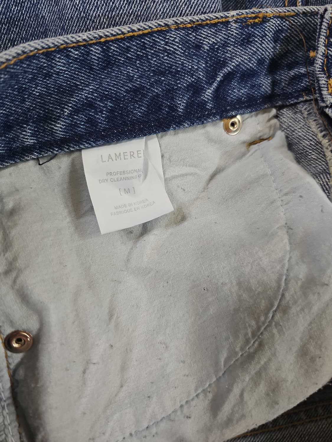 [M] lamerei 라메레이 데님 팬츠 상품이미지6