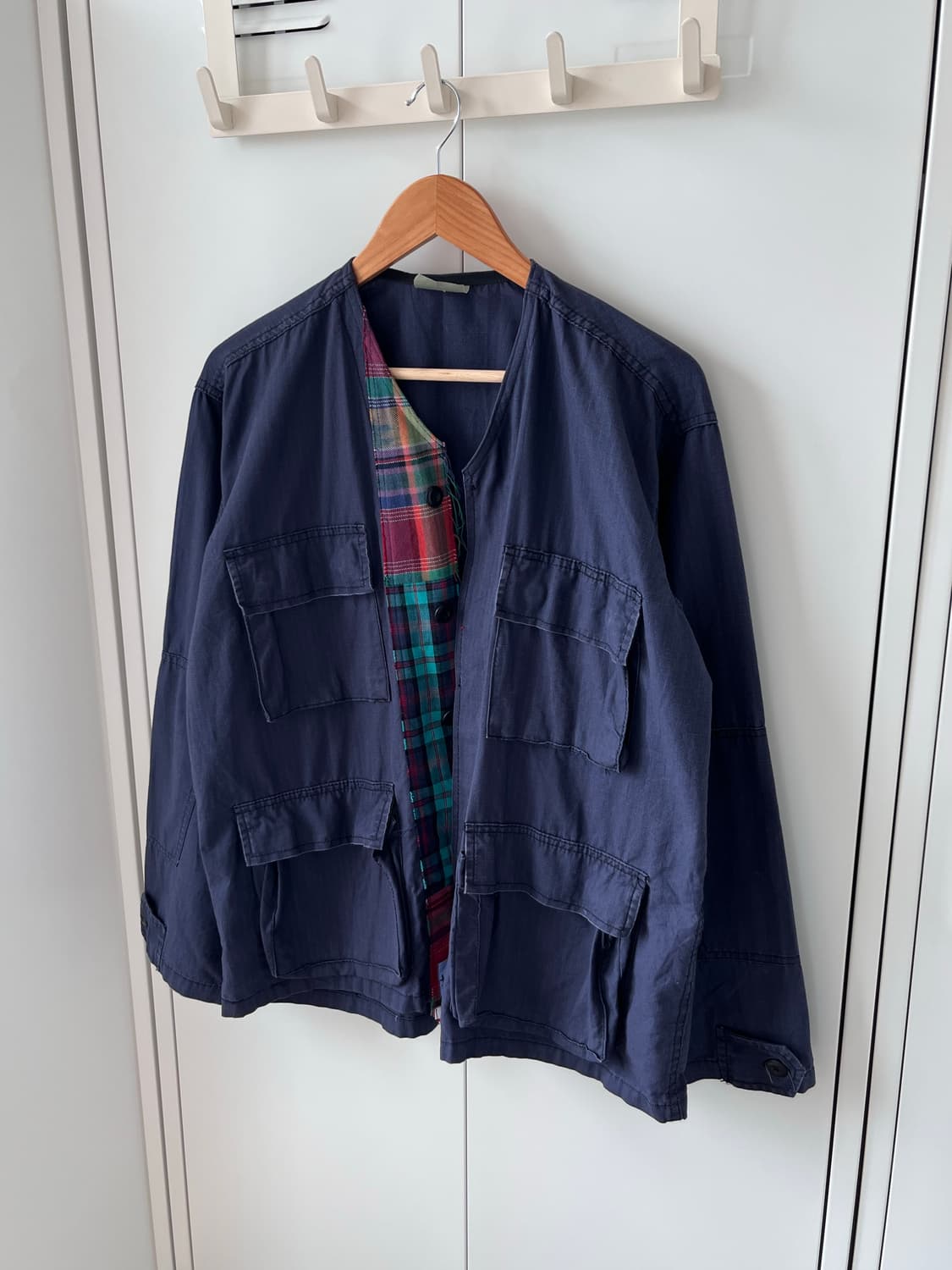 Vintage 패치워크 포켓 오버핏 야상 상품이미지2