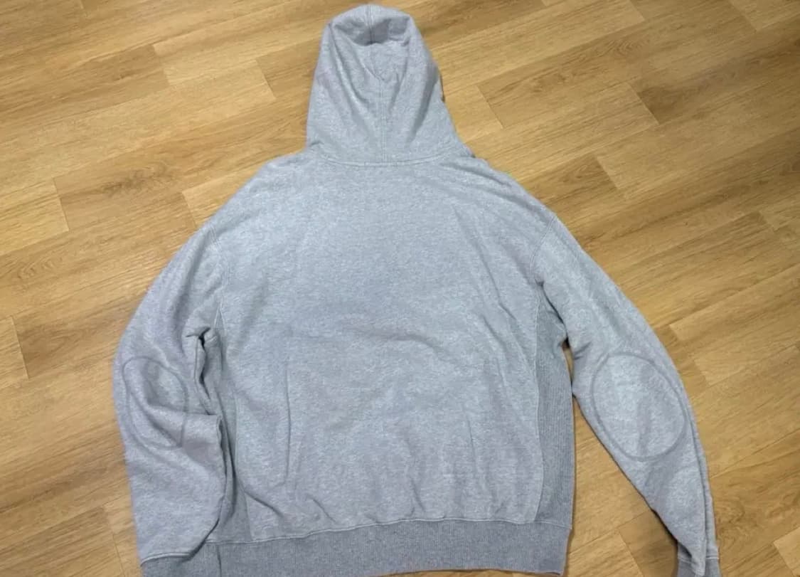 999휴머니티 EVD 후드티 멜란지 그레이 상품이미지2