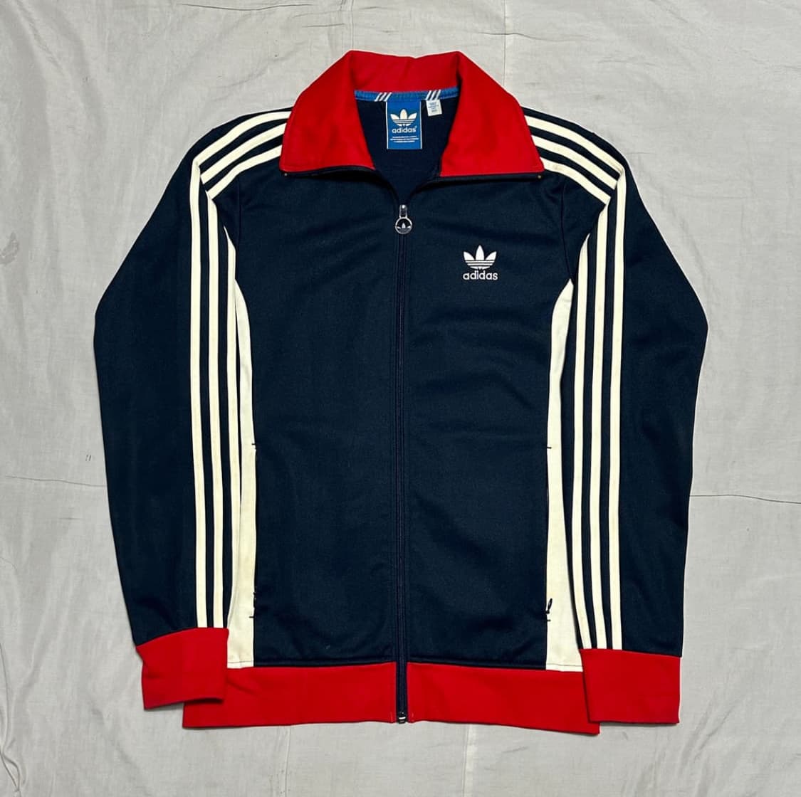 100 아디다스 유로파 레드 네이비 배색 트랙탑 0229 상품이미지2