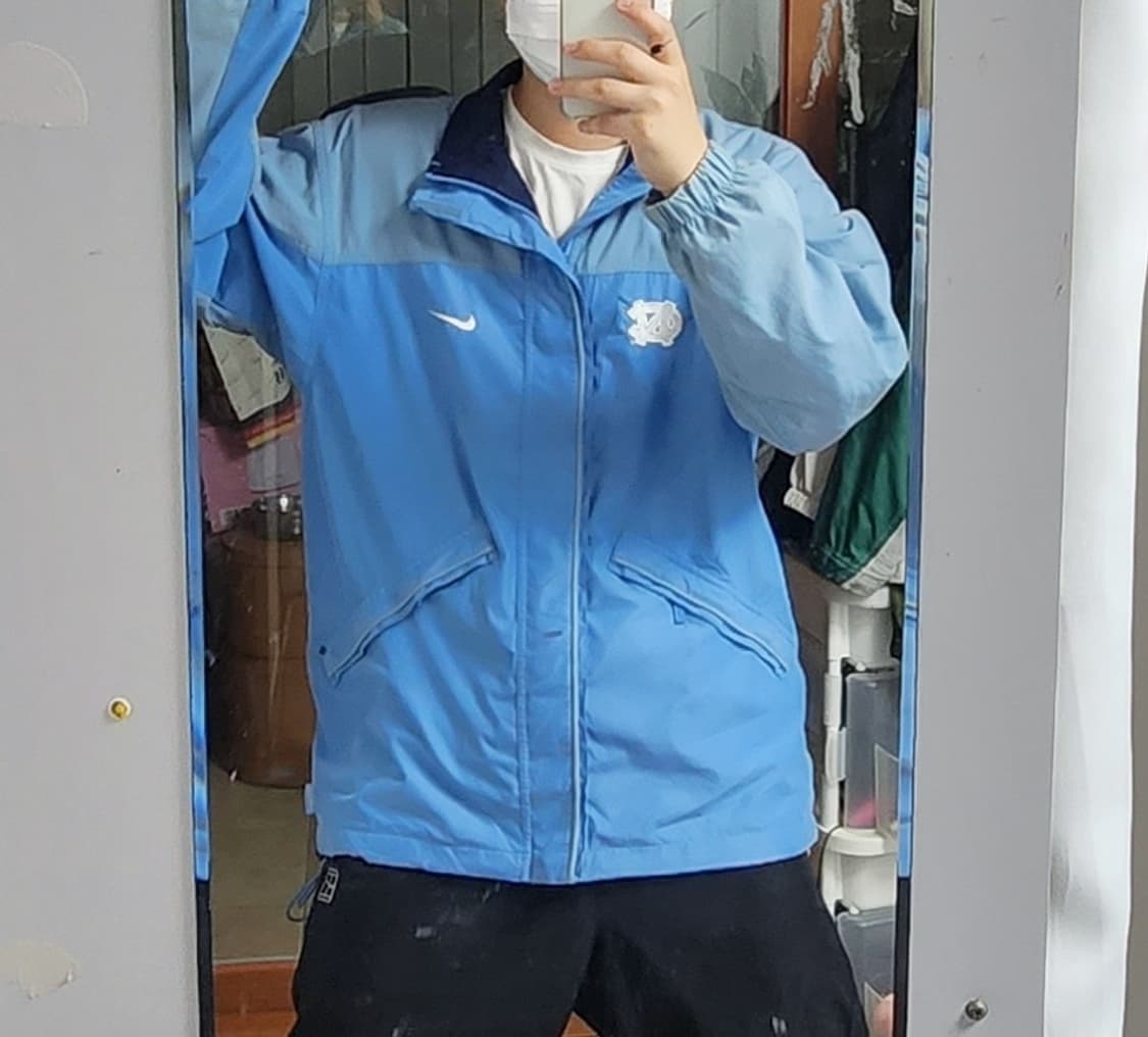 나이키 90s 배색 올드스쿨 자수 바람막이 자켓 상품이미지8