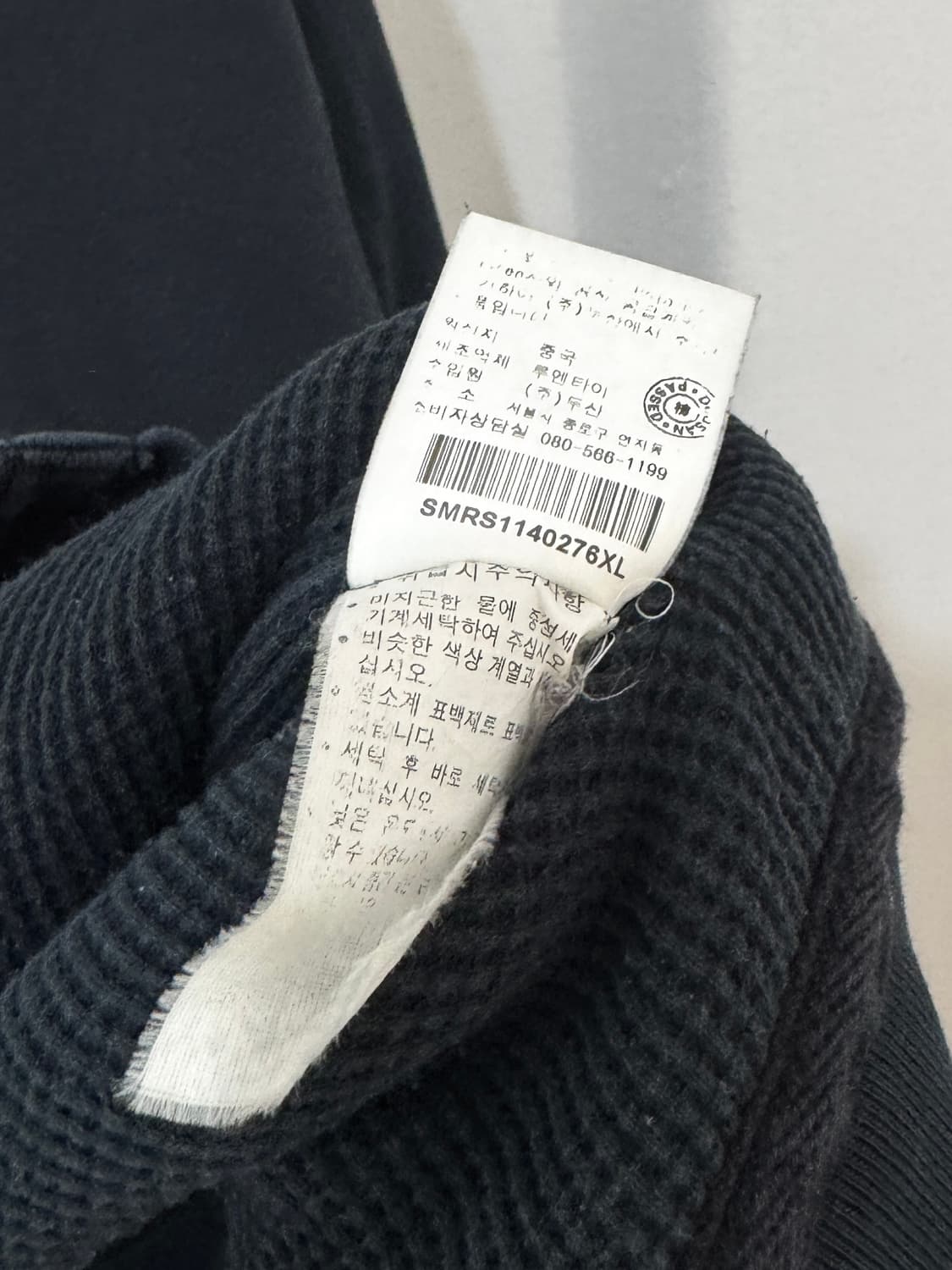 폴로 블랙 써멀 후드집업 상품이미지6