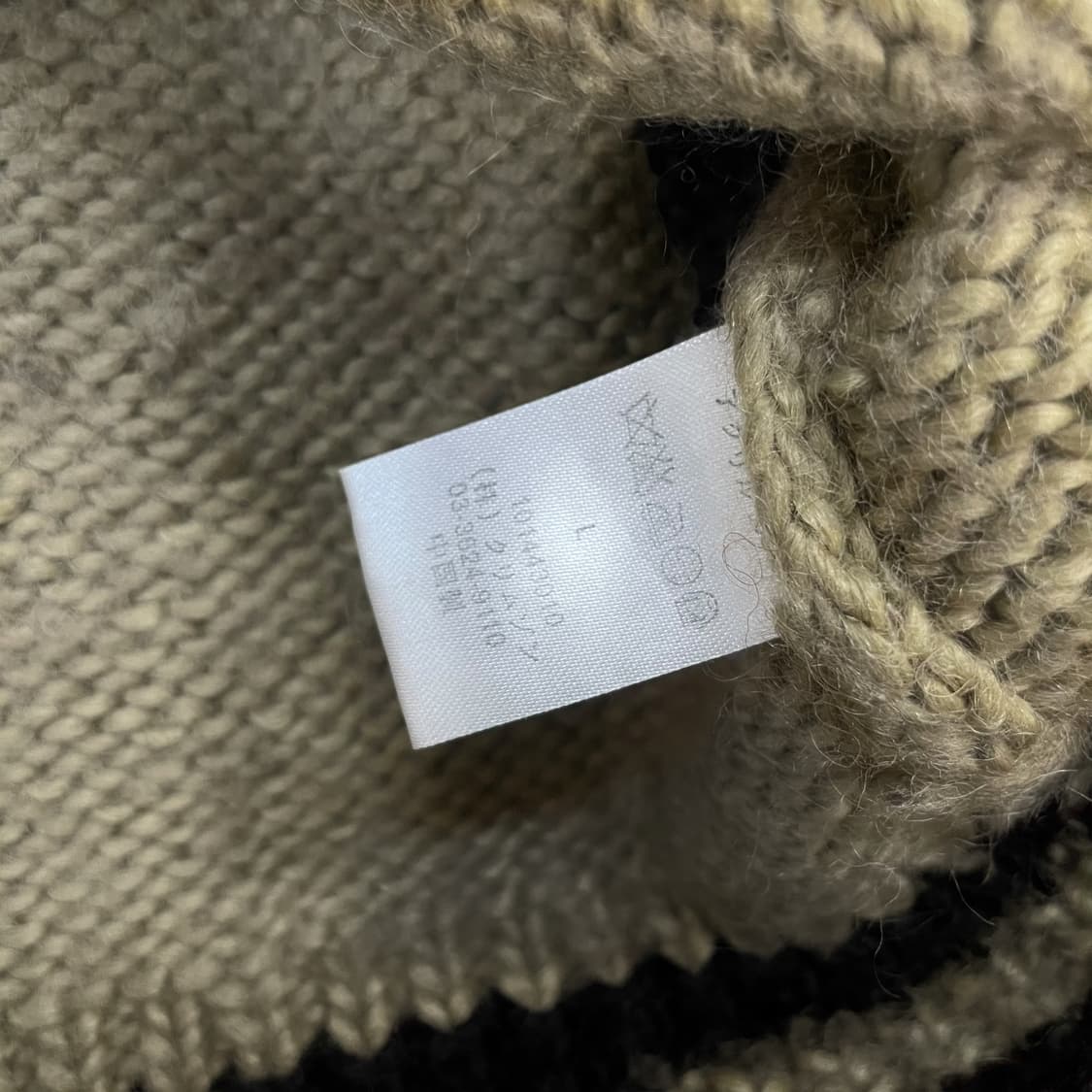 PIKO 피코 일본 재패니즈 빈티지 웨이브 코위찬 니트집업 상품이미지7