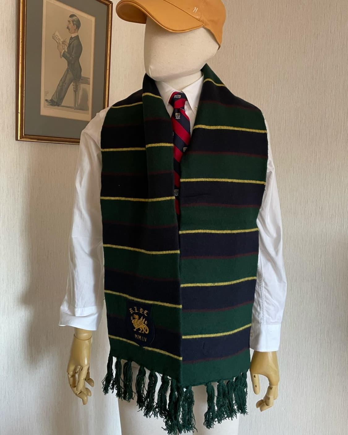 폴로 랄프로렌 메리노 울 스카프 머플러 새상품 상품이미지6