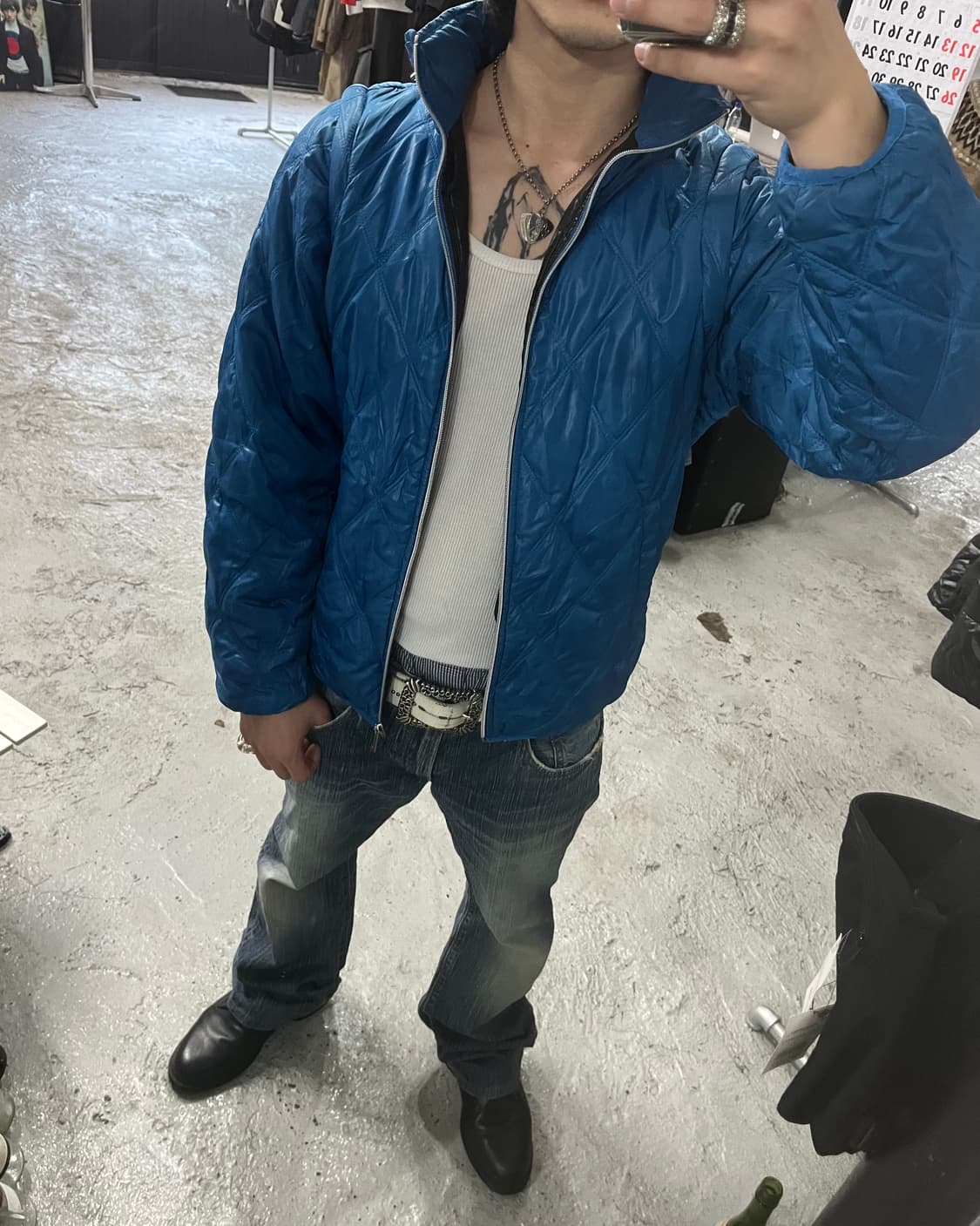 converse gimmick quilted padded jacket 상품이미지2