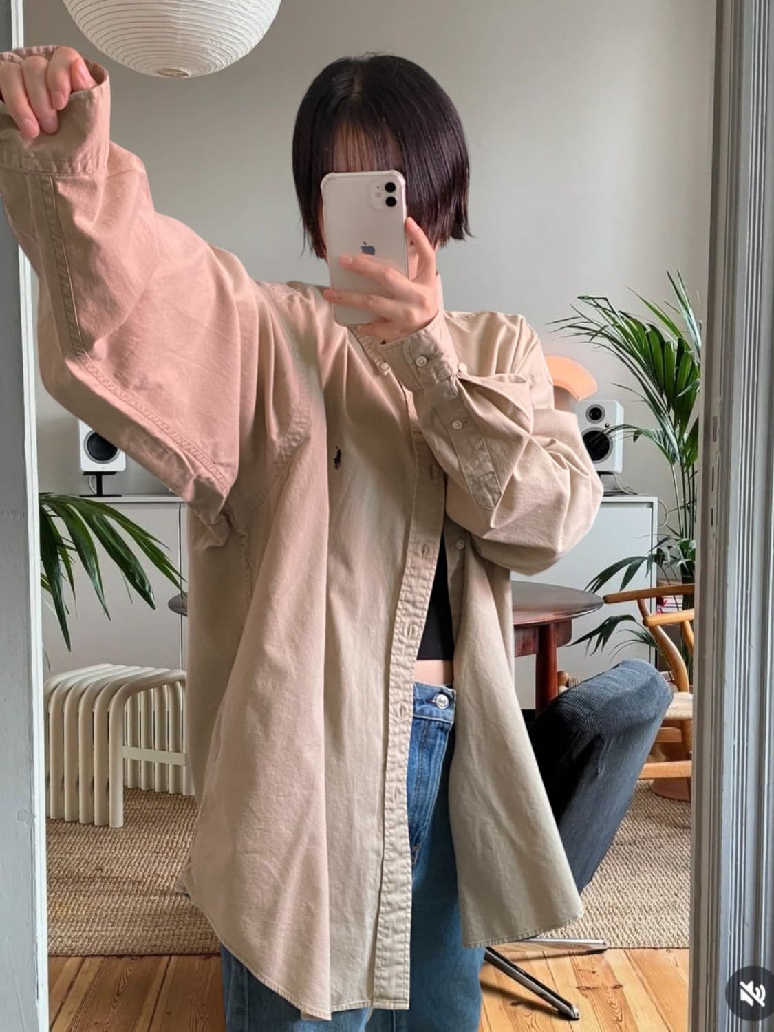폴로 랄프로렌 솔리드 셔츠 (Man 2XL) AB0314 상품이미지1