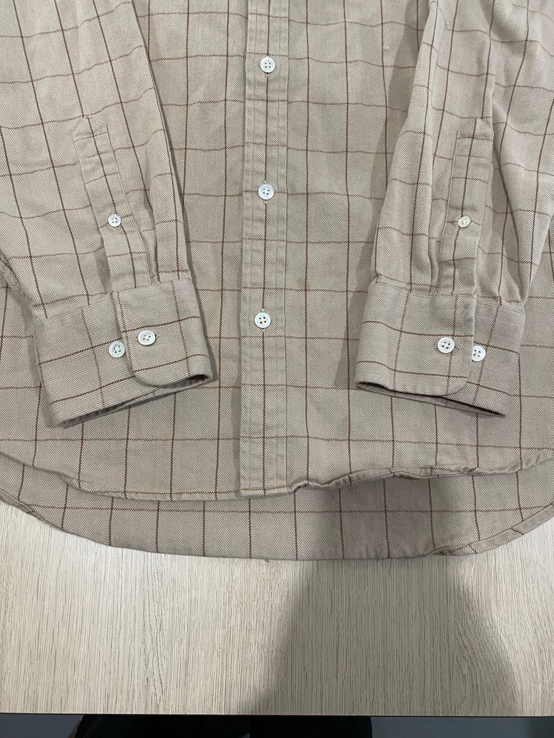 바나나 리퍼블릭 체크 셔츠 (105) 상품이미지2